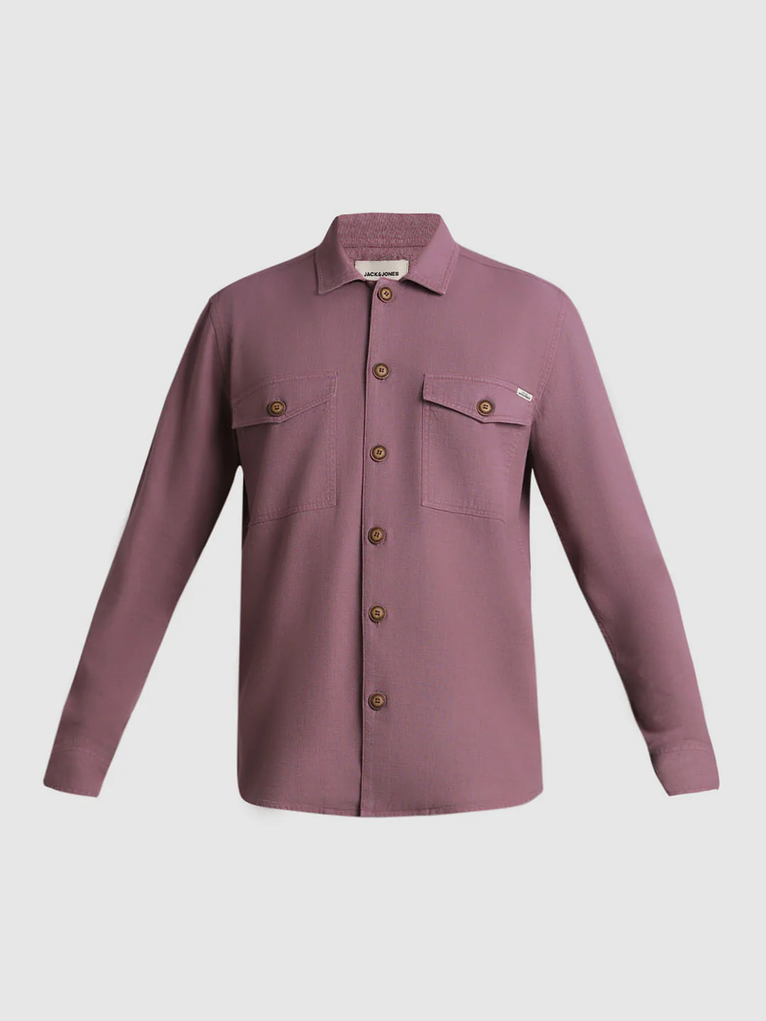 Pink Cotton Oversized Full Sleeves Shirt - Image 7