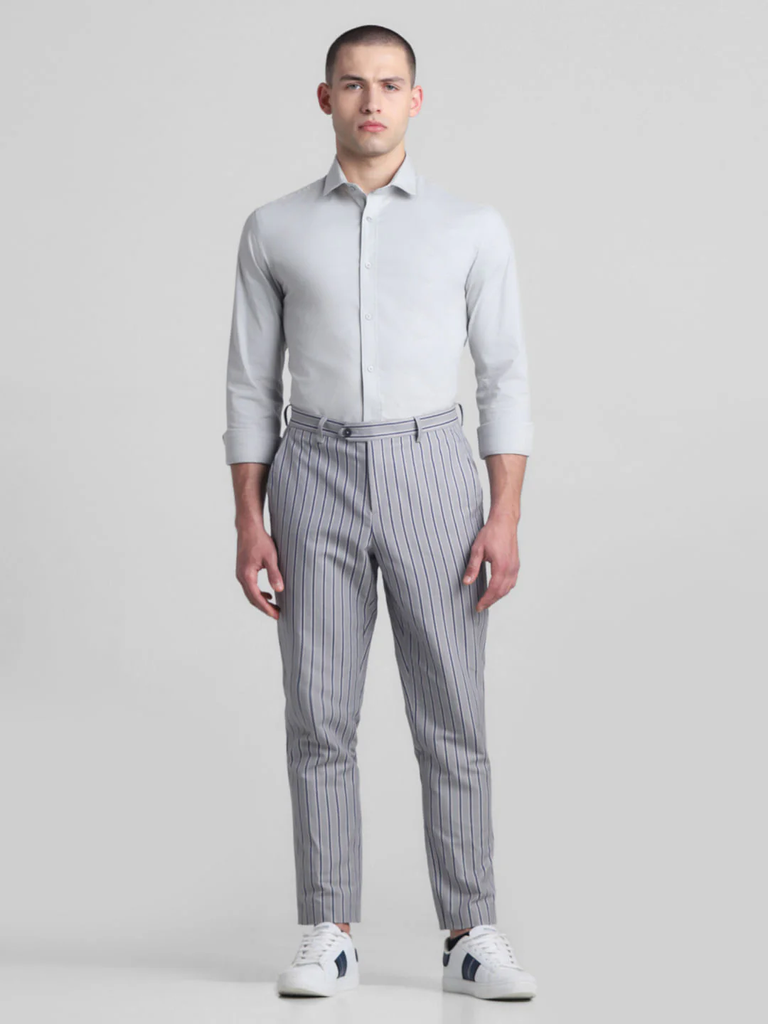 Light Blue Full Sleeves Formal Shirt - Image 6