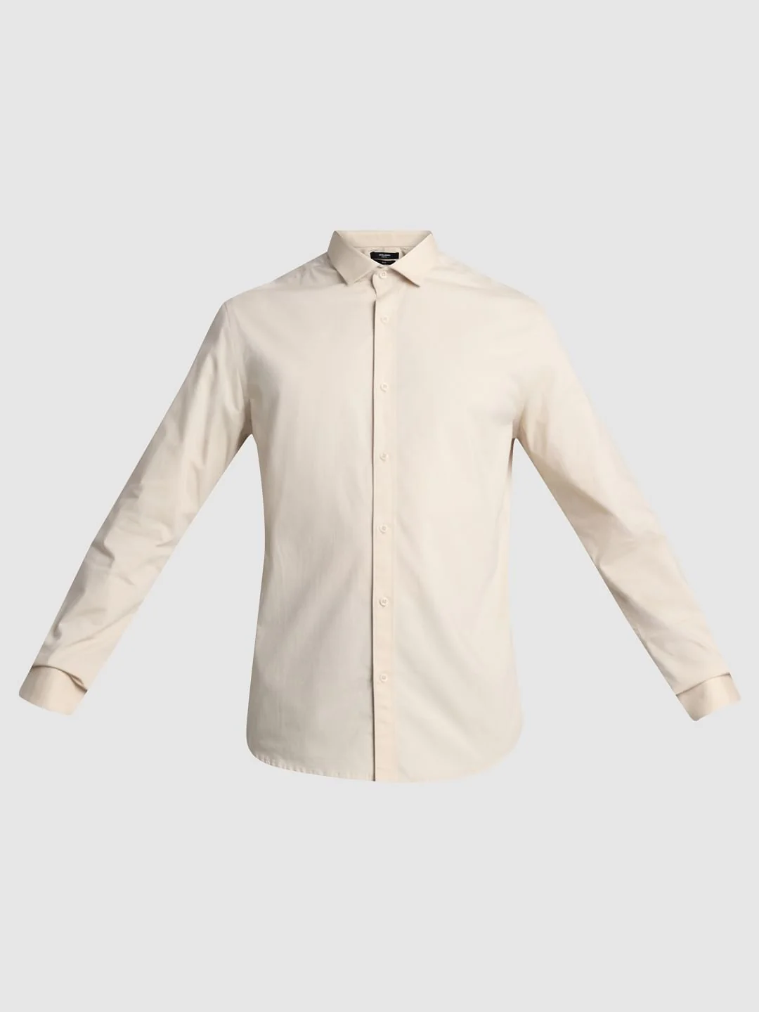 Beige Full Sleeves Formal Shirt - Image 7