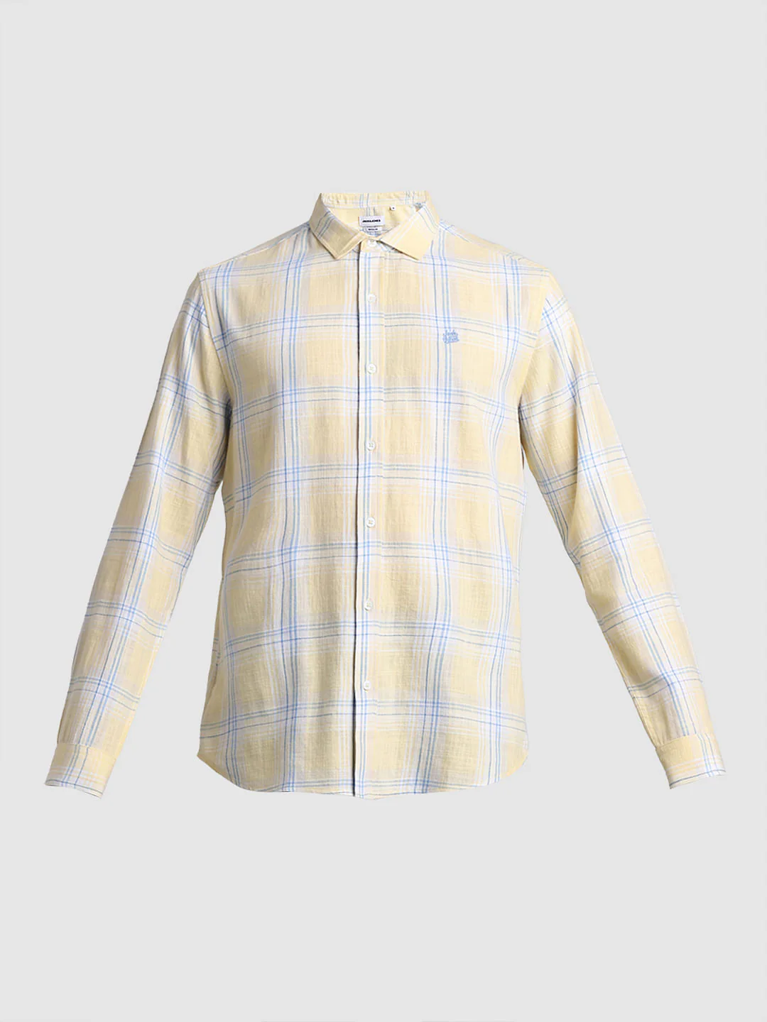 Yellow Check Full Sleeves Shirt - Image 7