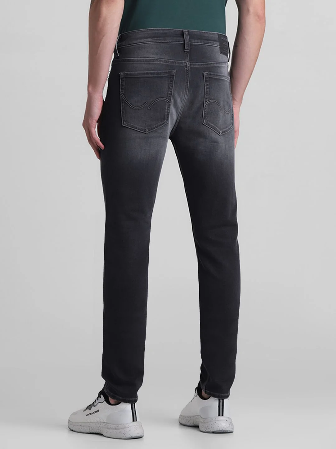 Black Low Rise Liam Knit Skinny Jeans - Image 3