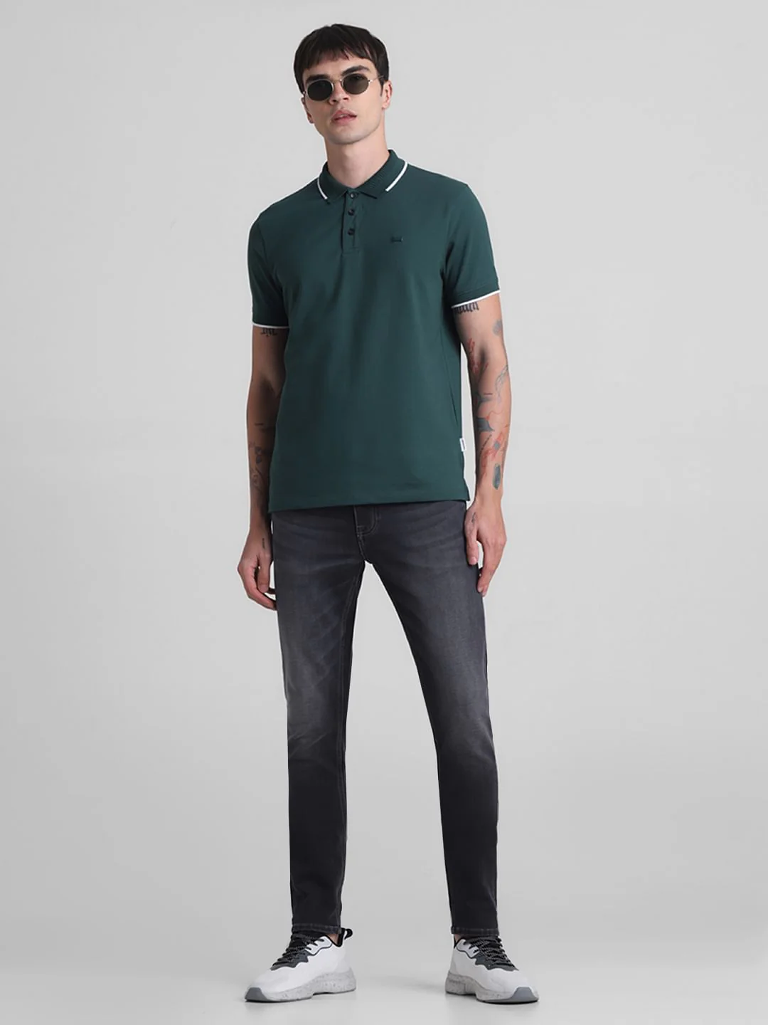 Black Low Rise Liam Knit Skinny Jeans - Image 5