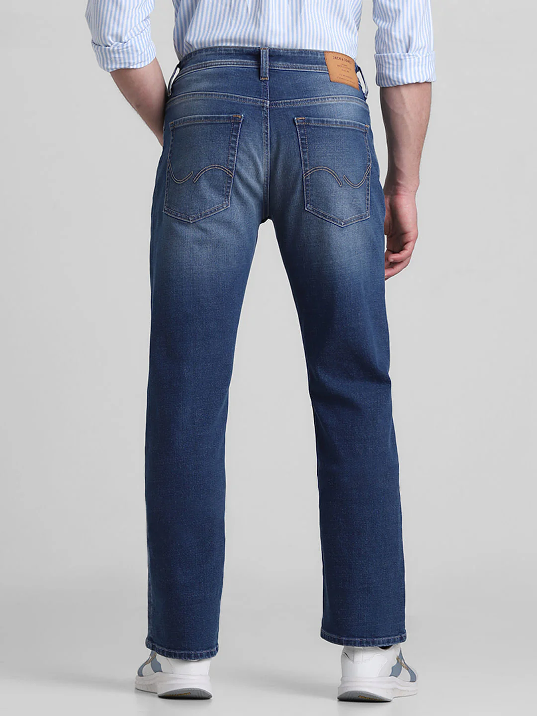 Blue High Rise Ray Bootcut Fit Jeans - Image 3