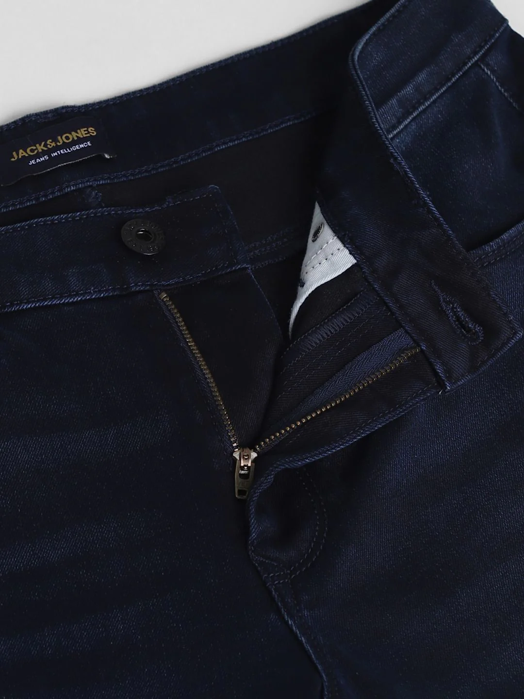 Dark Blue Low Rise Glenn Slim Fit Jeans - Image 5