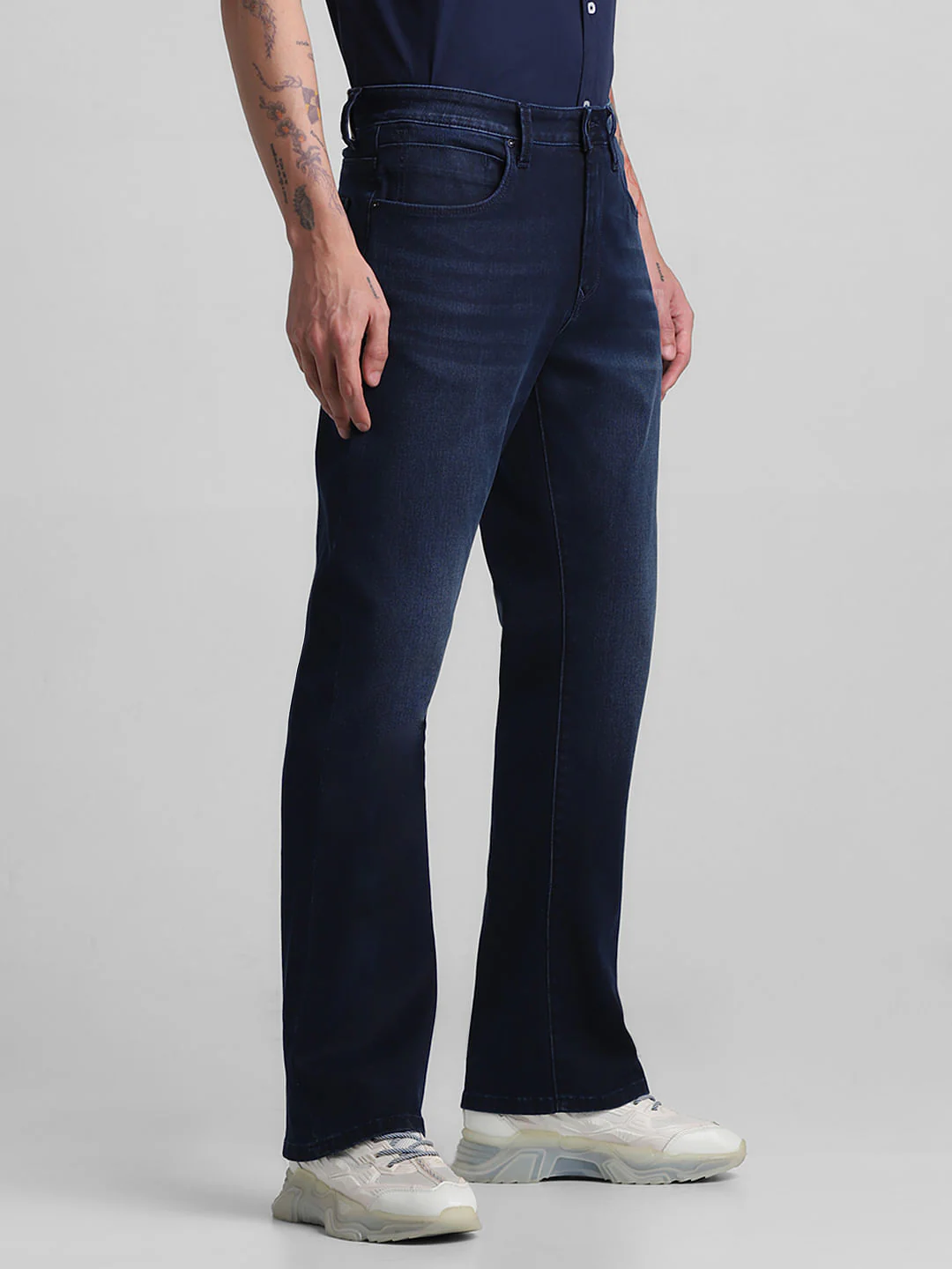 Dark Blue High Rise Ray Bootcut Jeans - Image 2