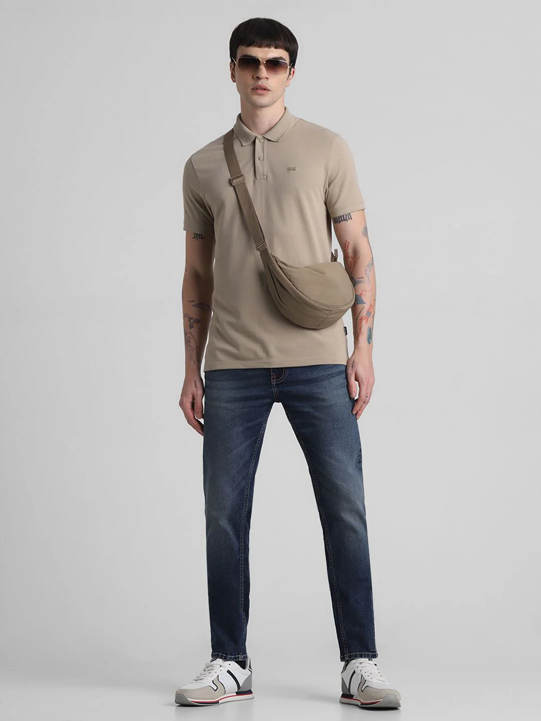 Blue Low Rise Ben Skinny Fit Jeans - Image 5