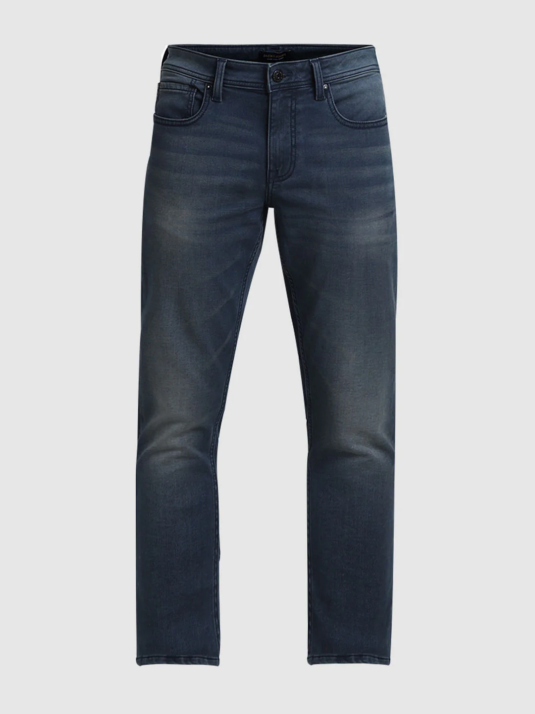 Dark Blue Low Rise Glenn Slim Fit Jeans - Image 6