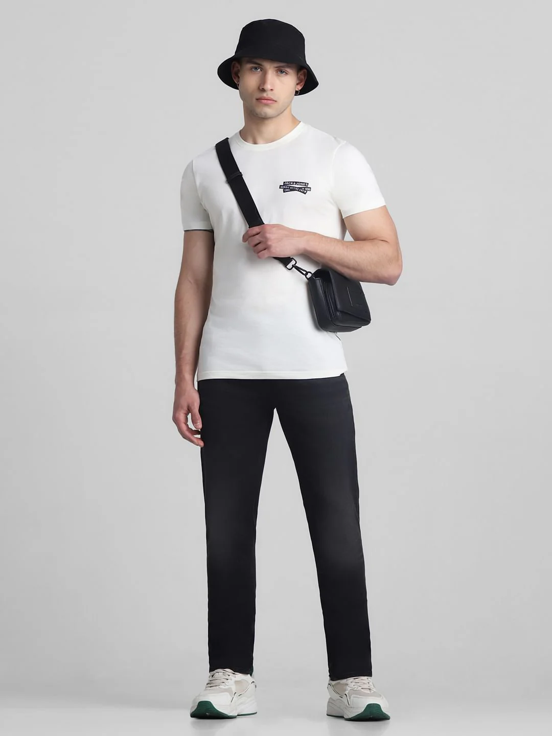 Black Low Rise Ben Skinny Fit Jeans - Image 5