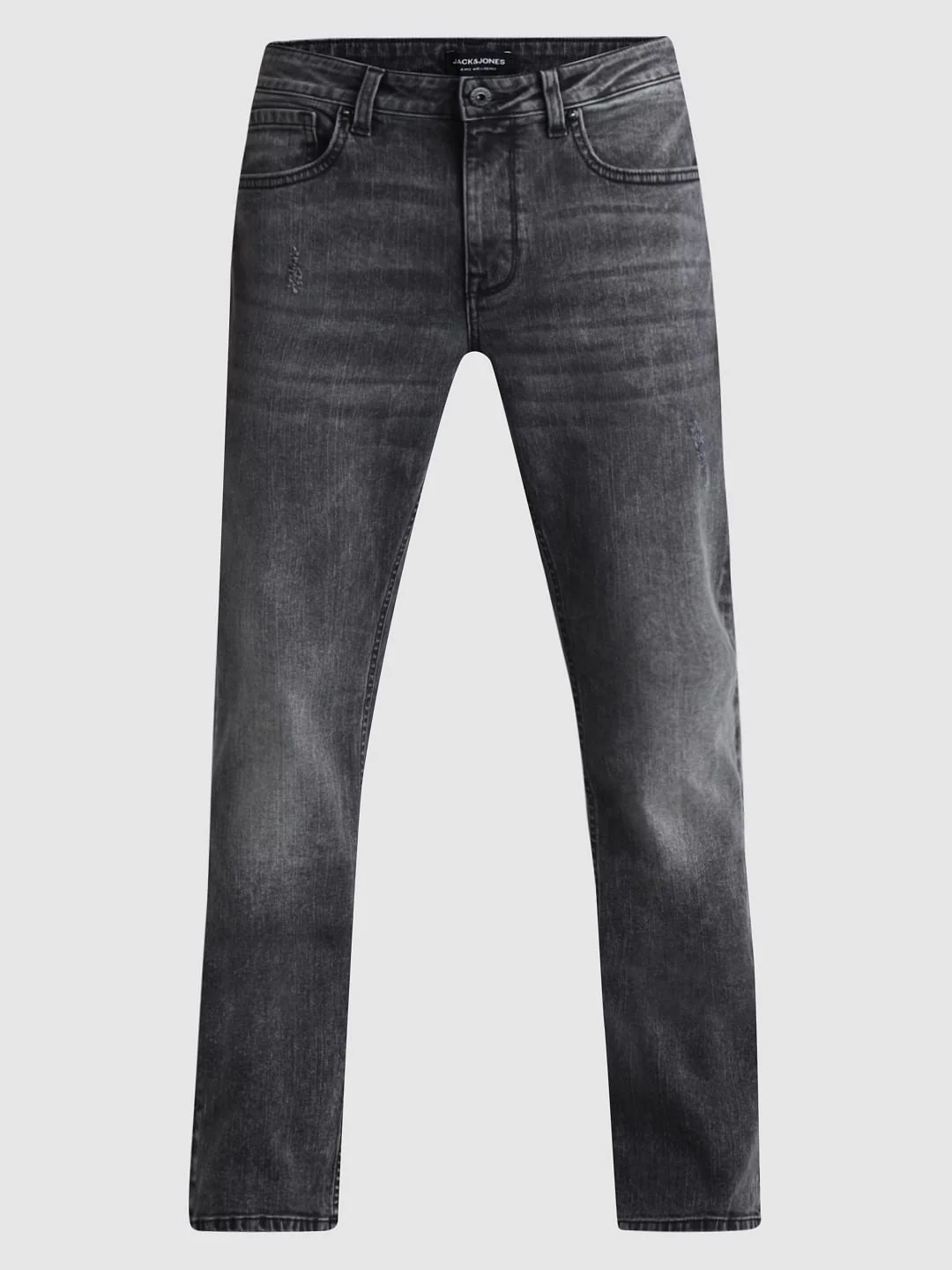 Black Mid Rise Clark Regular Fit Jeans - Image 6