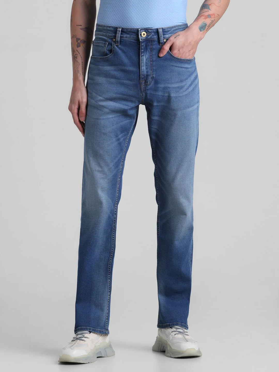 Light Blue High Rise Ray Bootcut Jeans