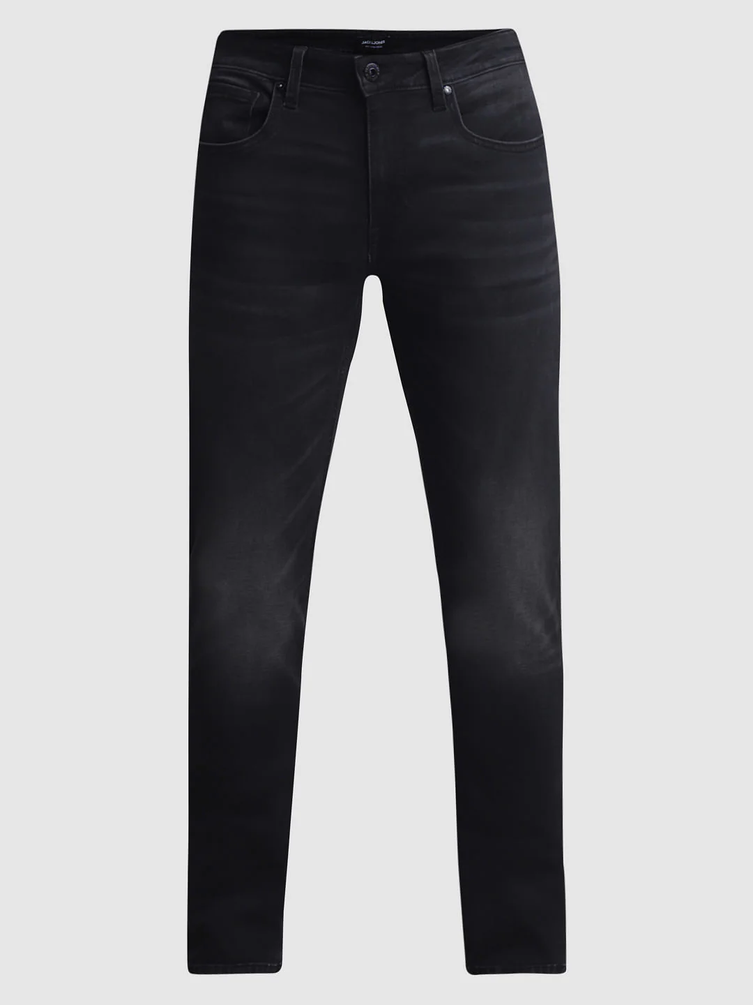 Black Mid Rise Clark Regular Fit Jeans - Image 6