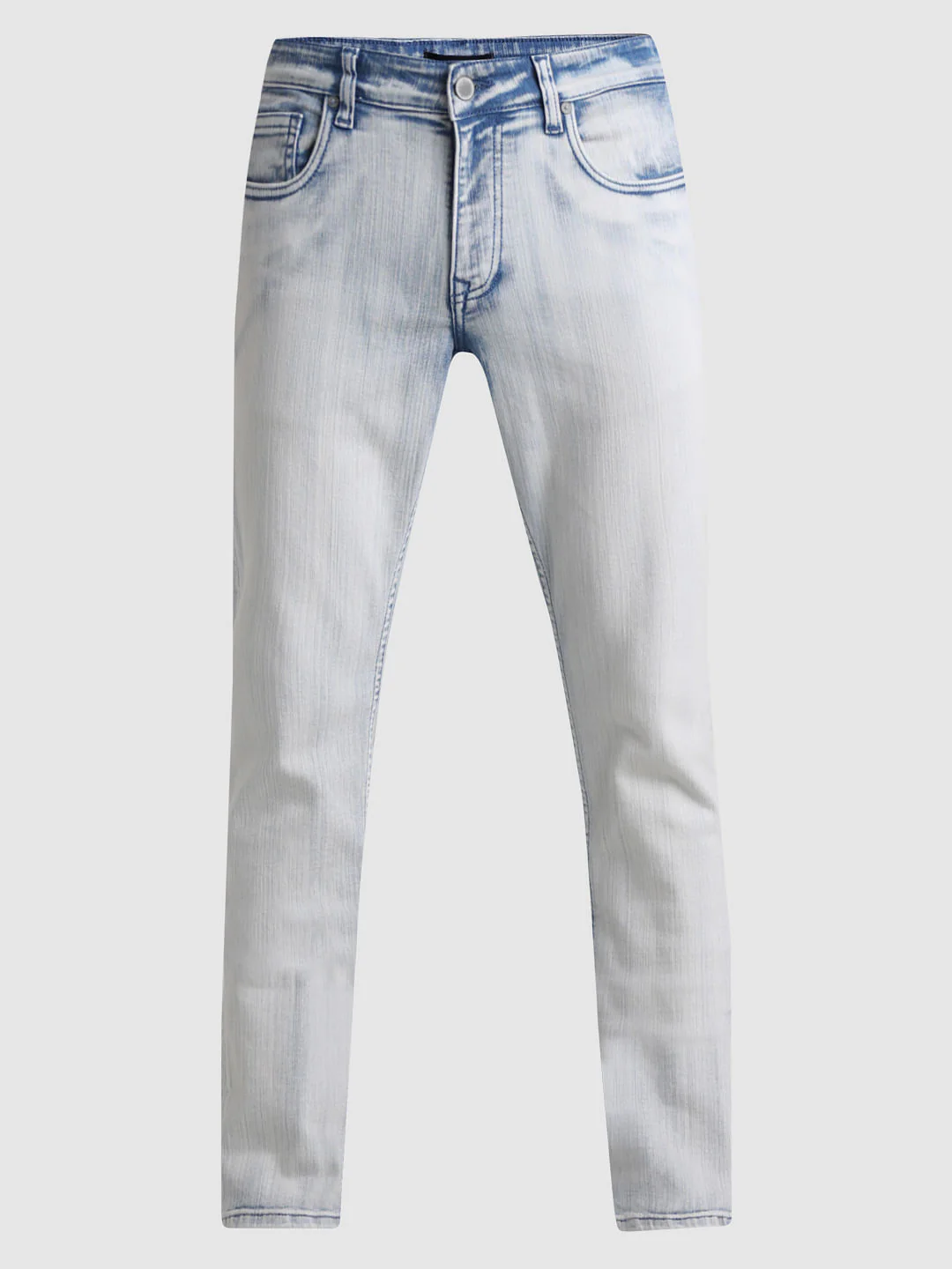 Light Blue Low Rise Glenn Slim Fit Jeans - Image 6