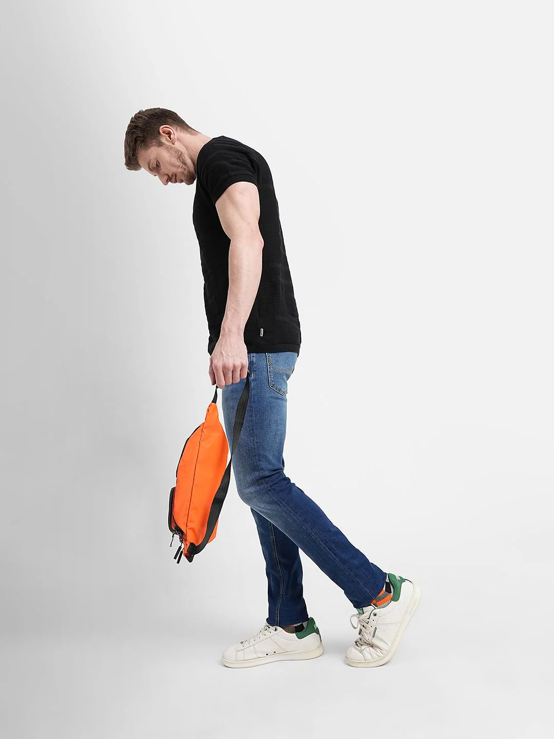 Dark Blue Low Rise Glenn Slim Fit Jeans