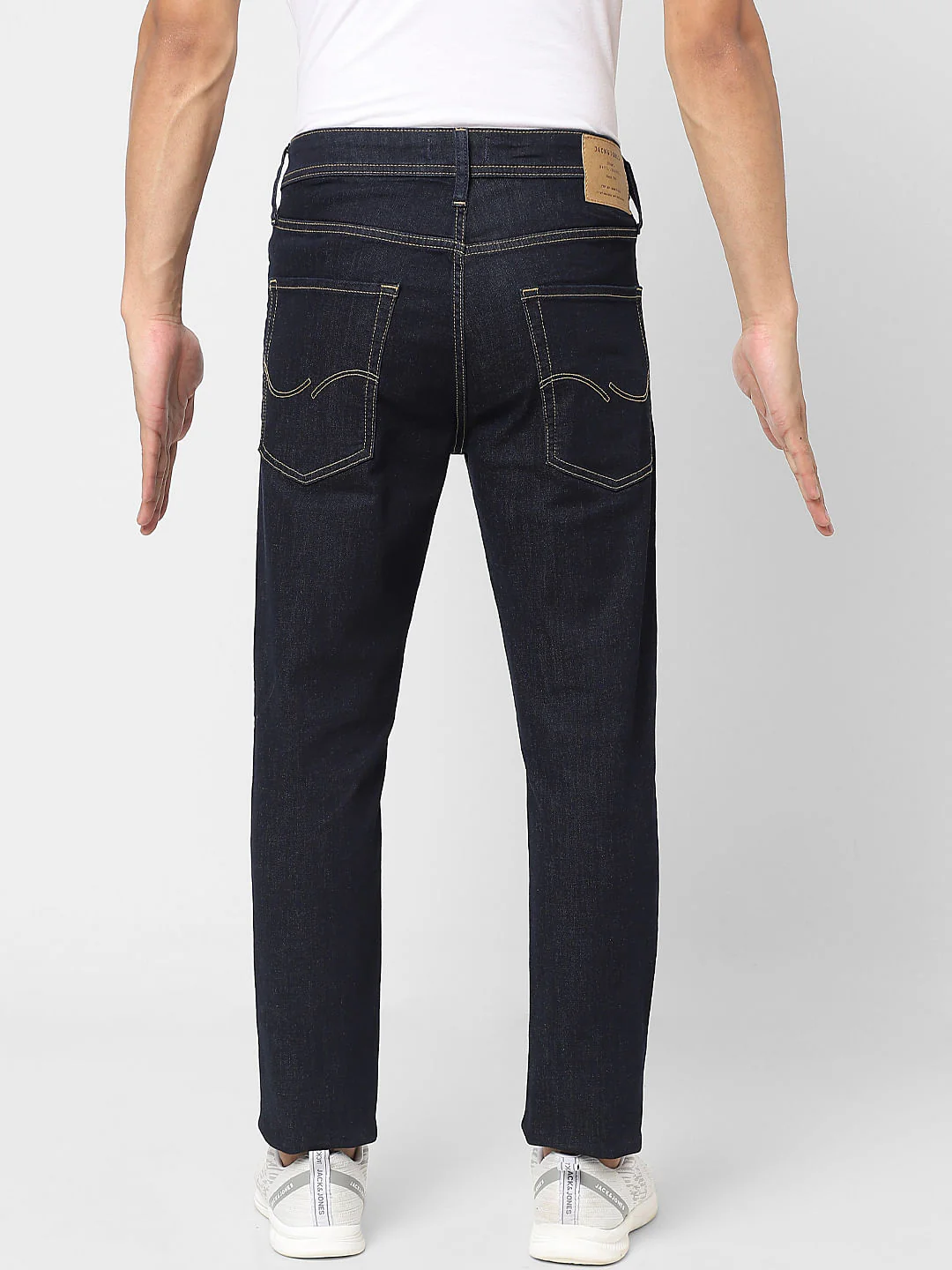 Dark Blue Low Rise Ben Skinny Jeans - Image 4