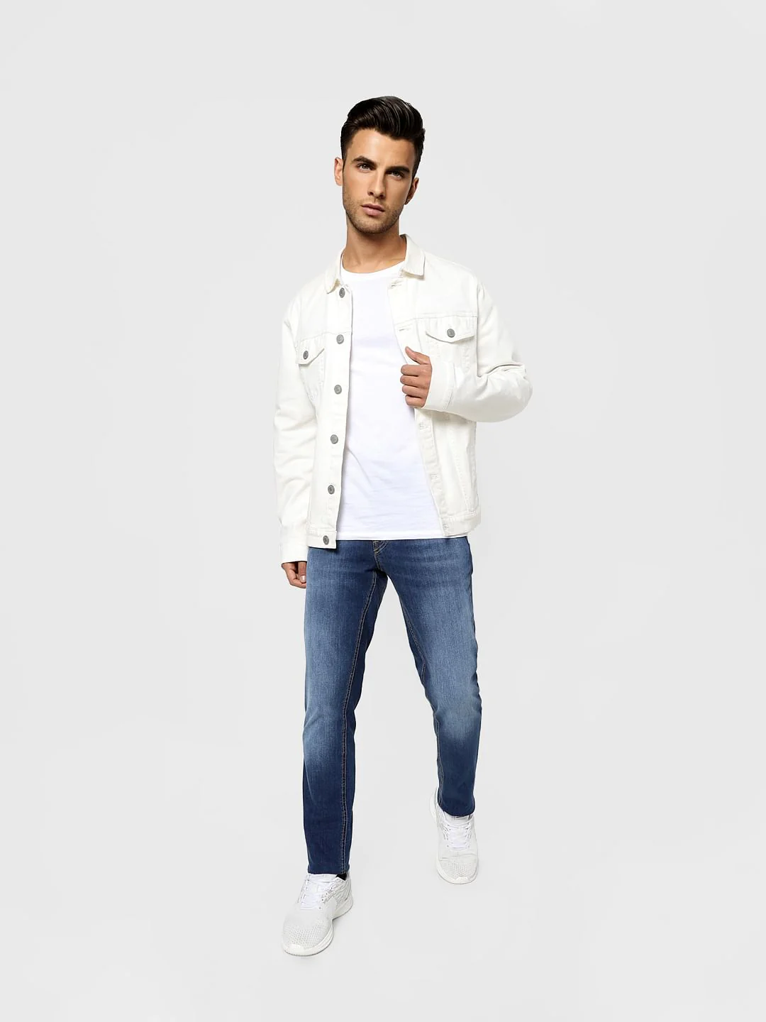 Dark Blue Low Rise Ben Skinny Jeans
