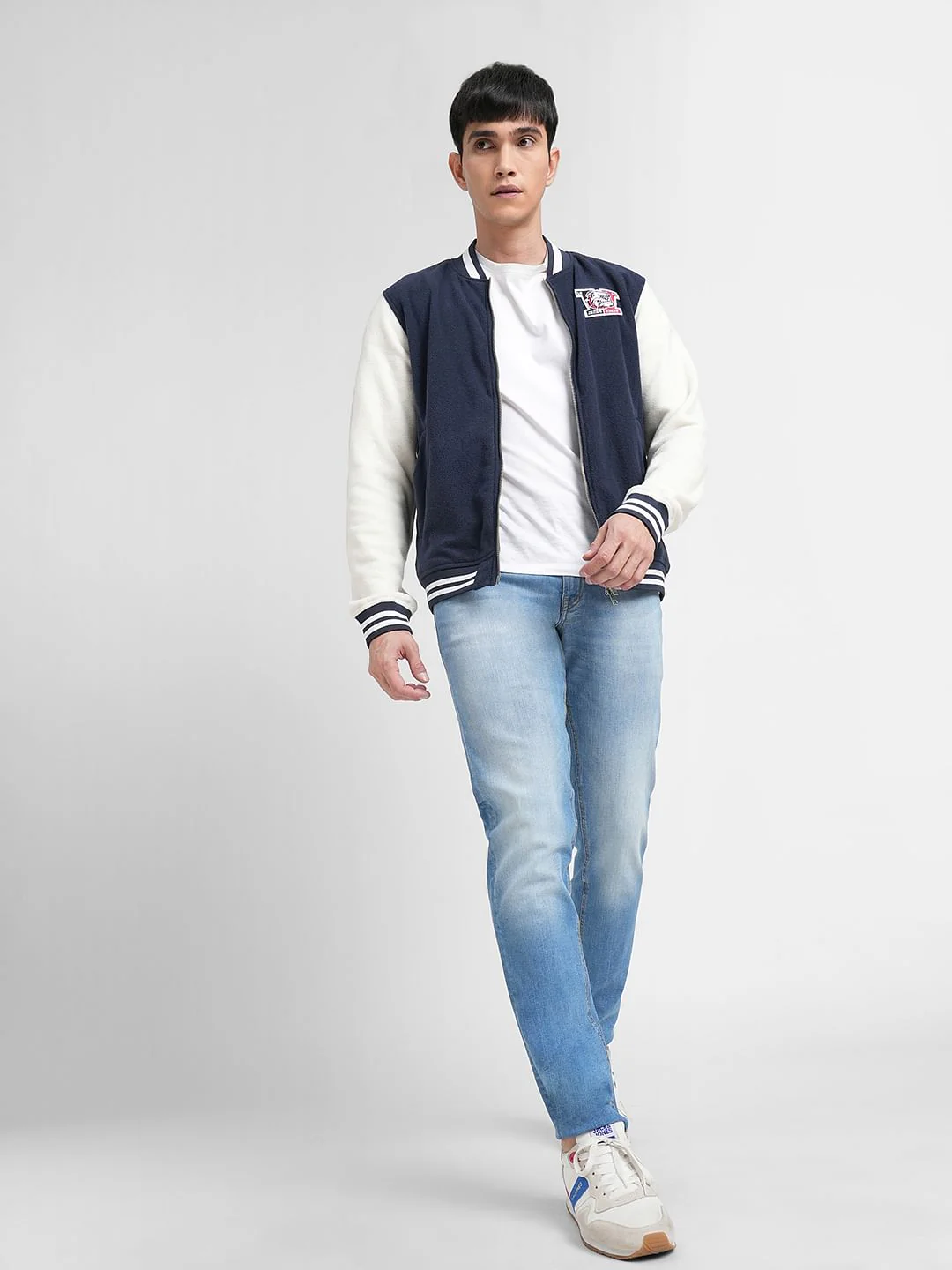 Light Blue Low Rise Glenn Slim Jeans