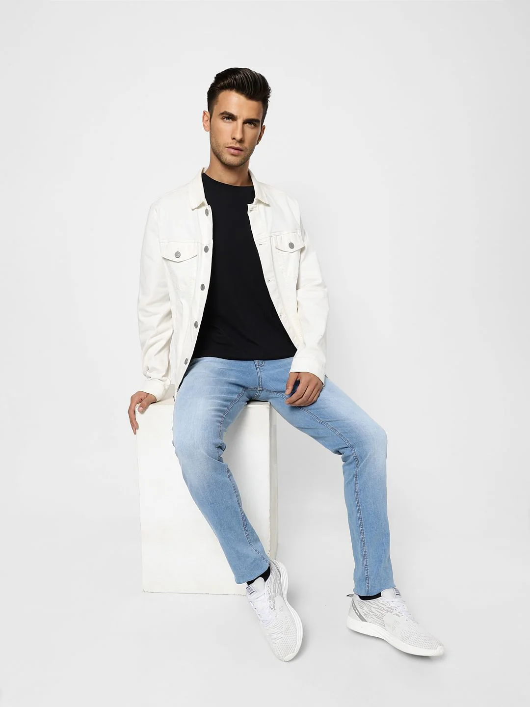 Light Blue Low Rise Ben Skinny Jeans