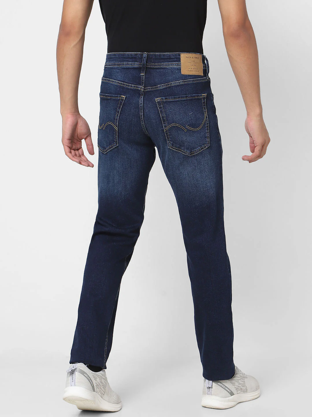 Blue Low Rise Glenn Slim Jeans - Image 4