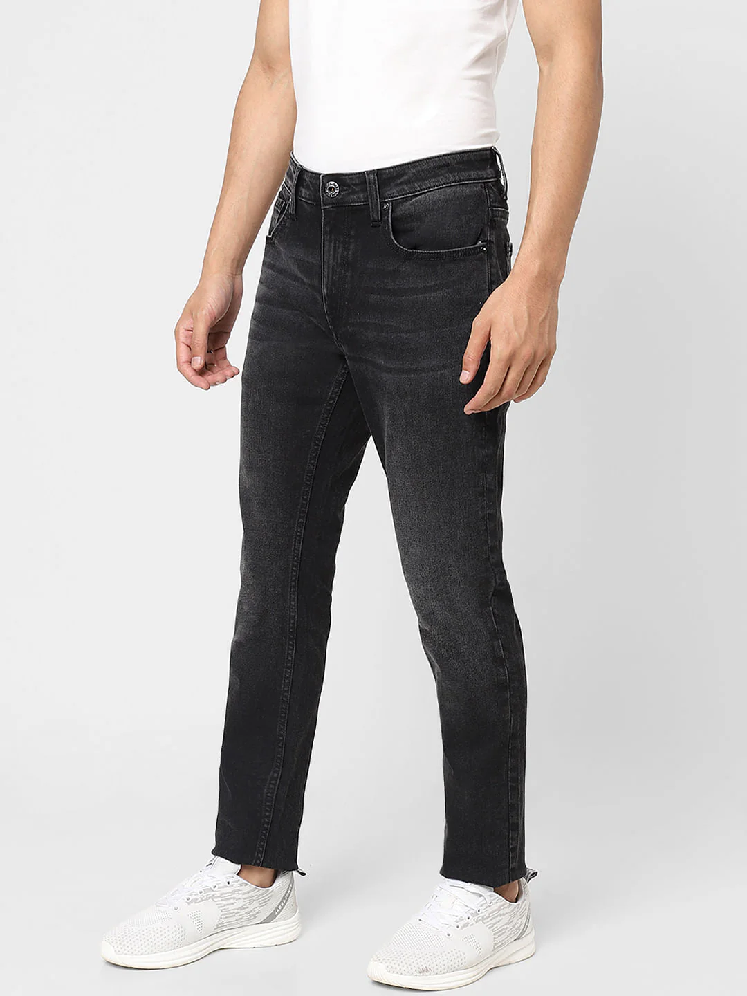 Black Low Rise Ben Skinny Jeans - Image 3