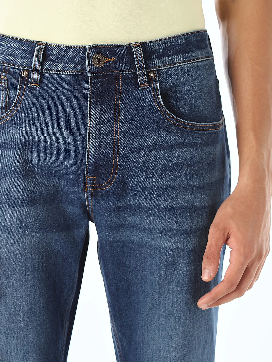 Blue High Rise Ray Bootcut Jeans - Image 4