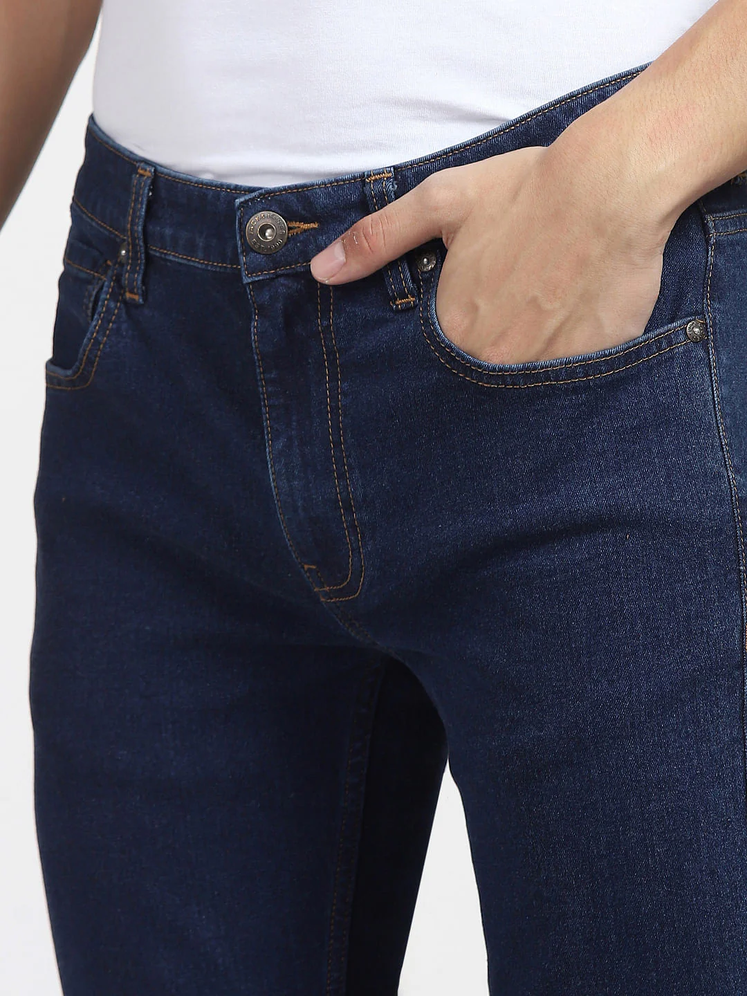 Blue Low Rise Ben Skinny Jeans - Image 5