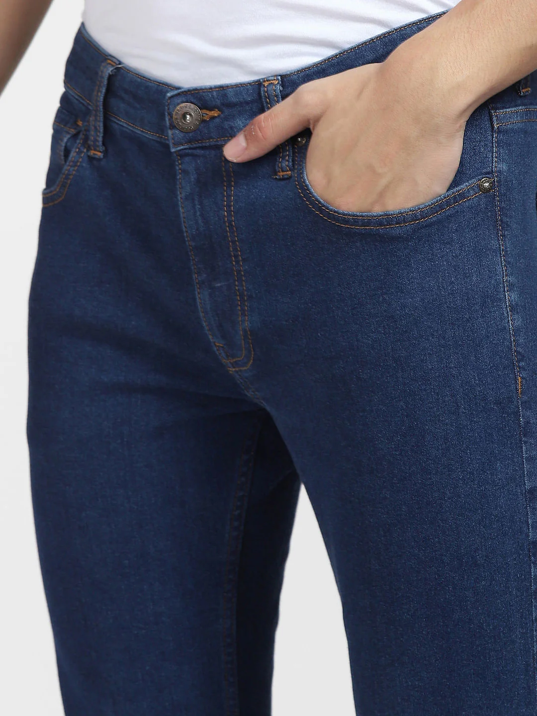 Blue Low Rise Ben Skinny Jeans - Image 5