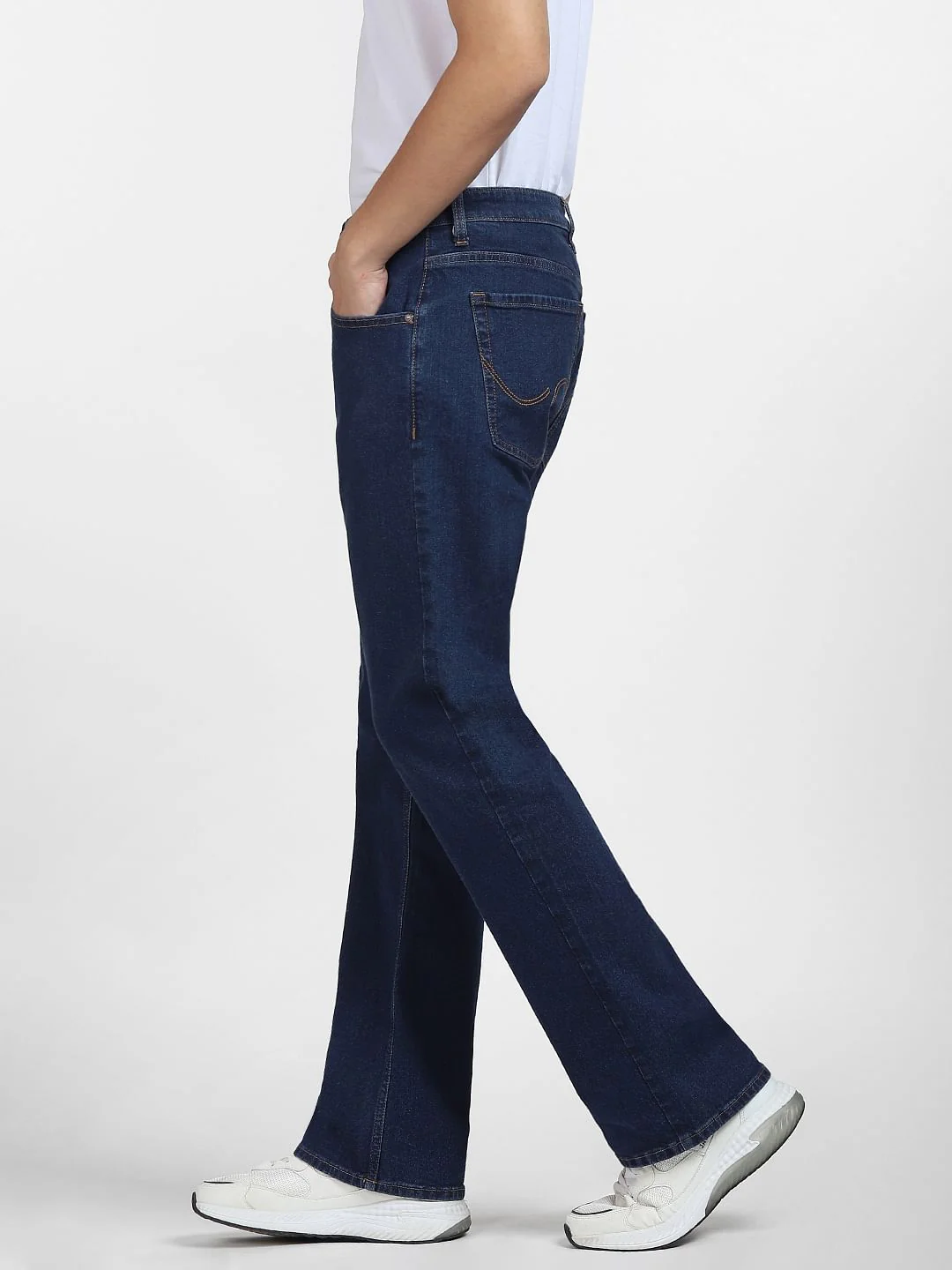 Blue High Rise Ray Bootcut Jeans - Image 3