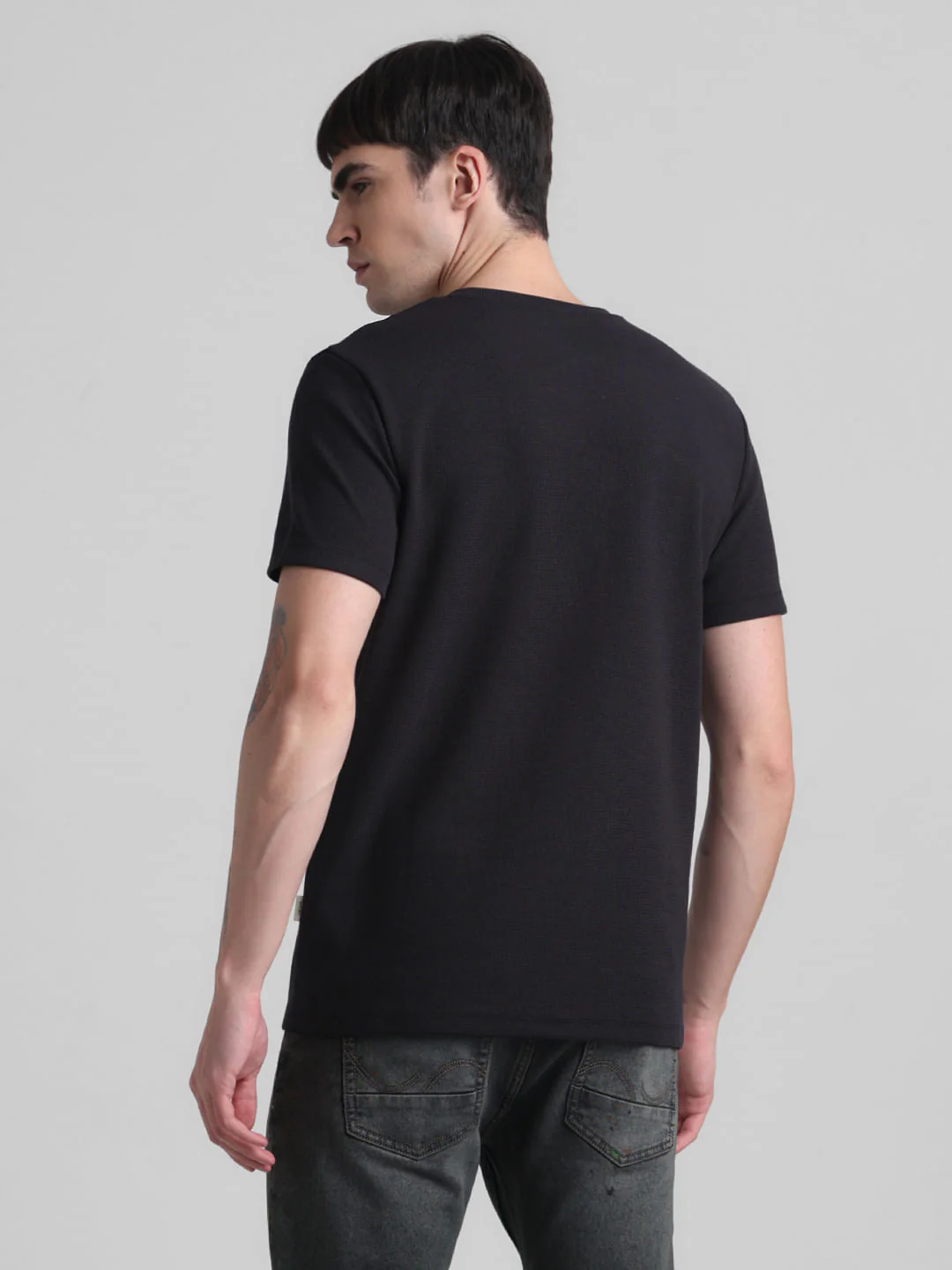 Black Patch Pocket T-shirt - Image 4