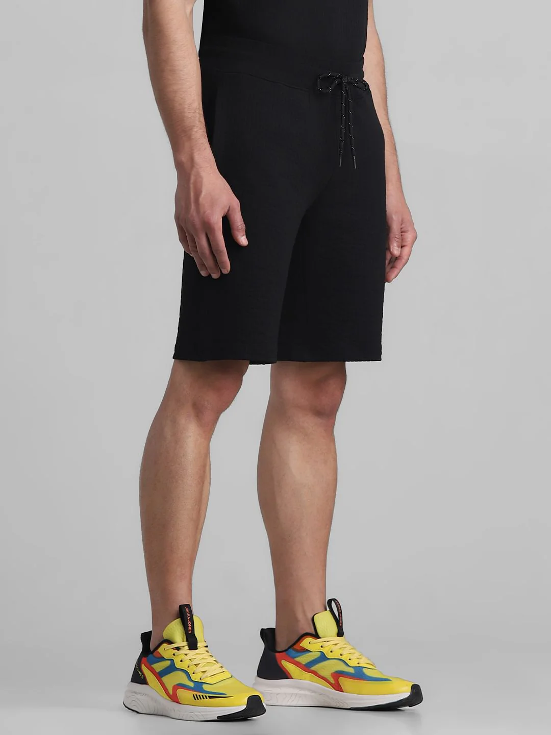 RICK & MORTY Black Printed Co-ord Set Shorts - Image 2