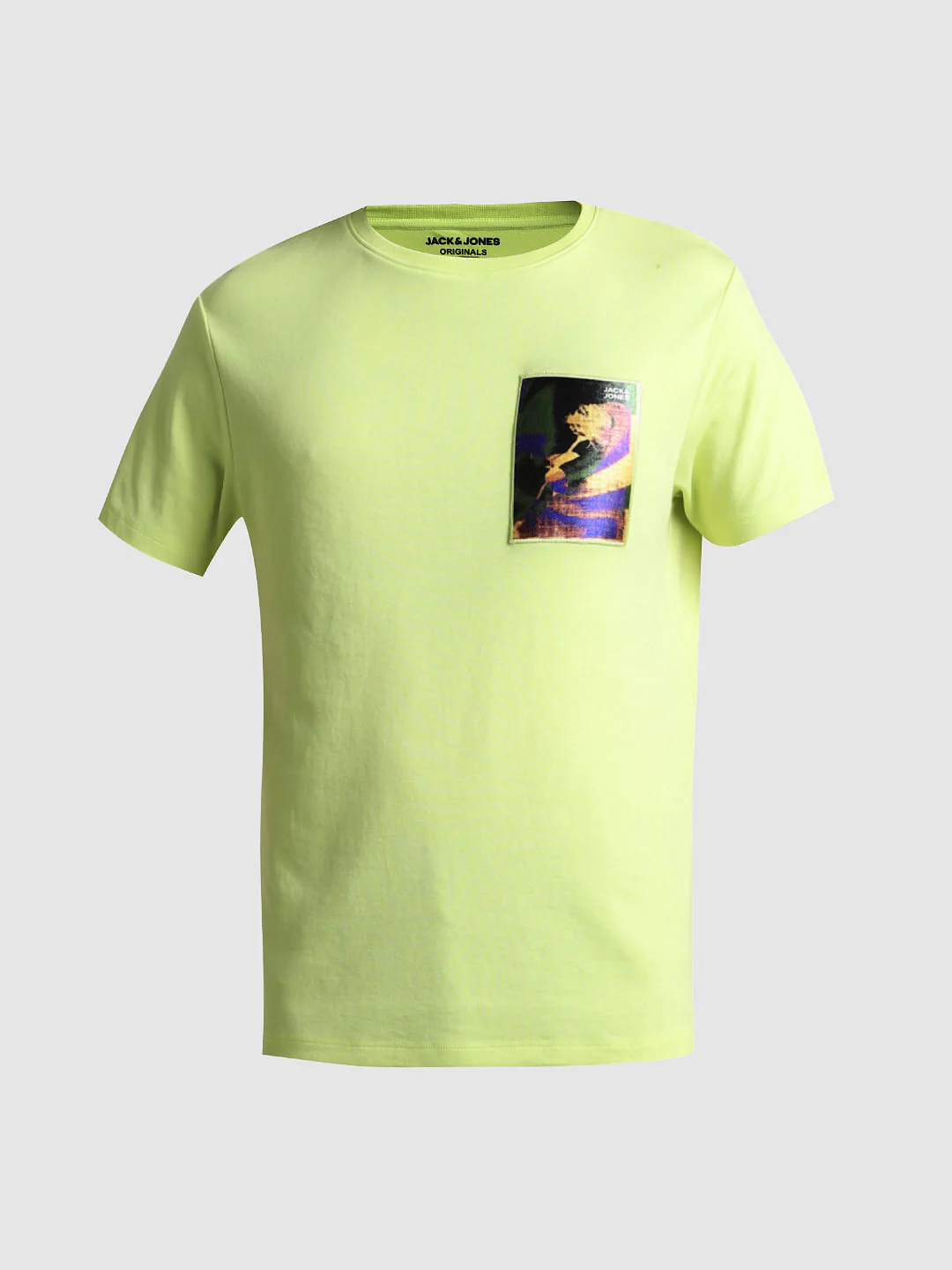 Green Applique Pocket T-shirt - Image 7