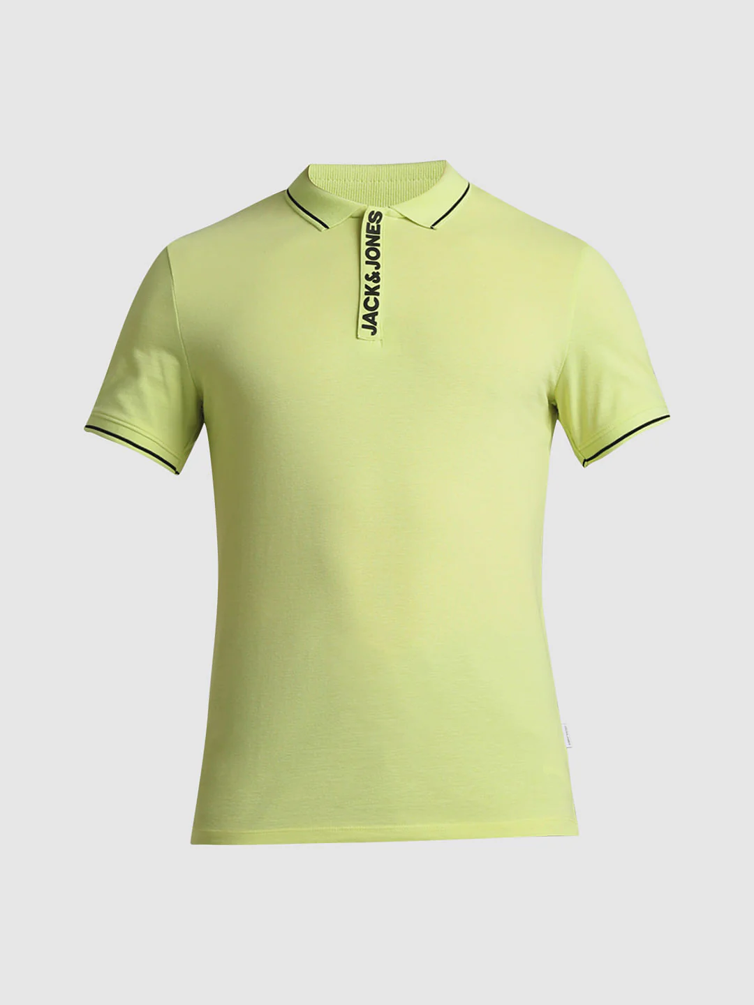 Green Logo Detail Polo T-shirt - Image 7