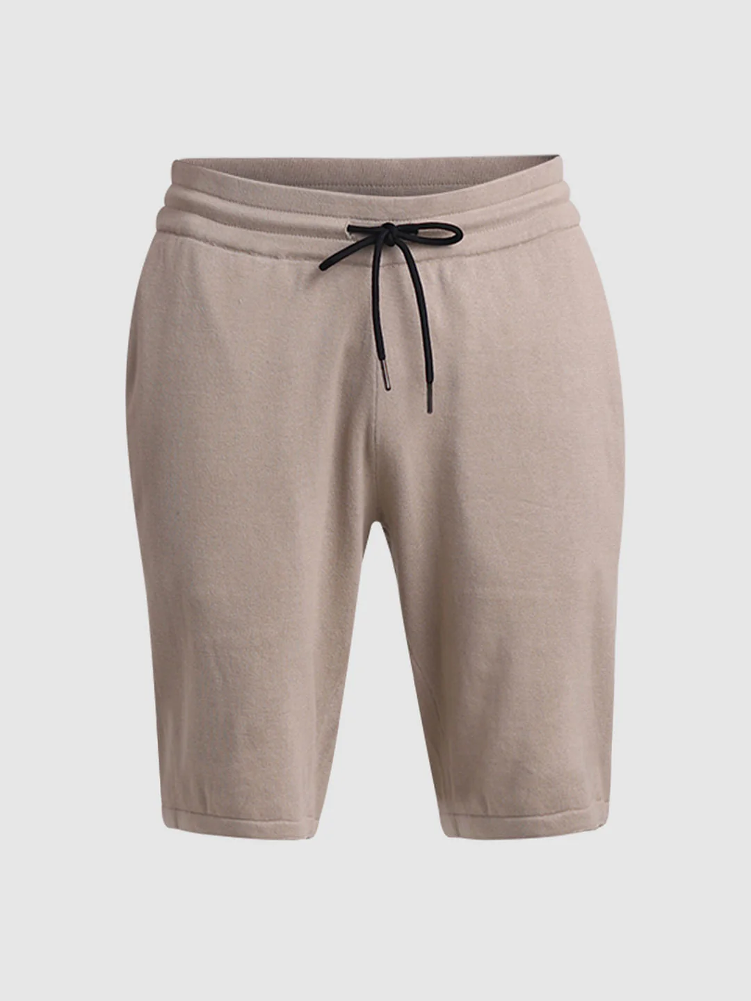 Brown Mid Rise Knitted Co-ord Set Shorts - Image 6