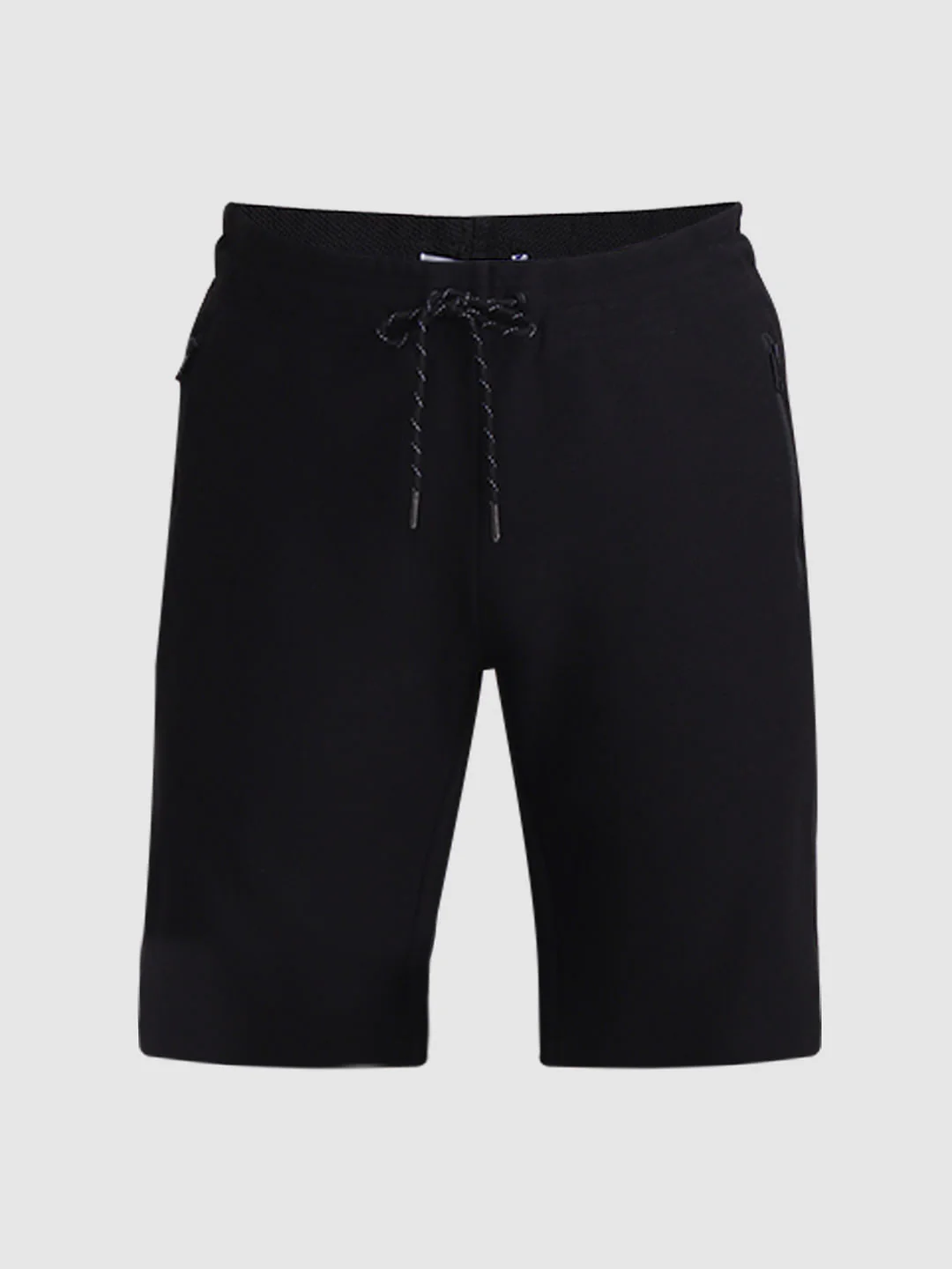 Black Low Rise Knit Shorts - Image 6