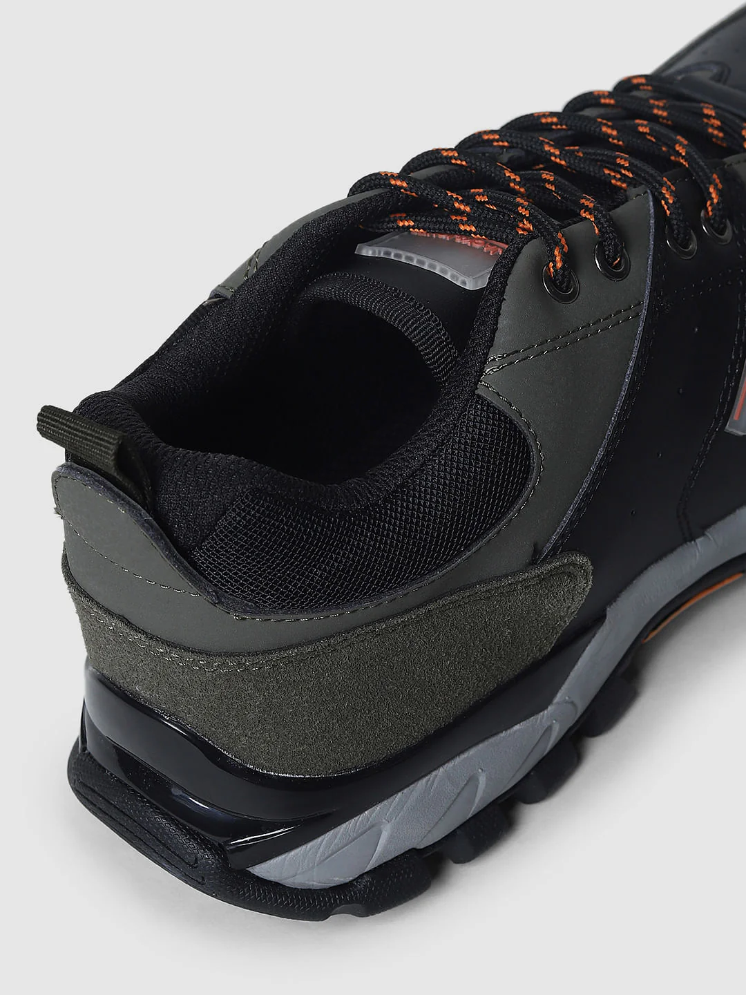 Black Lace Up Sneakers - Image 8