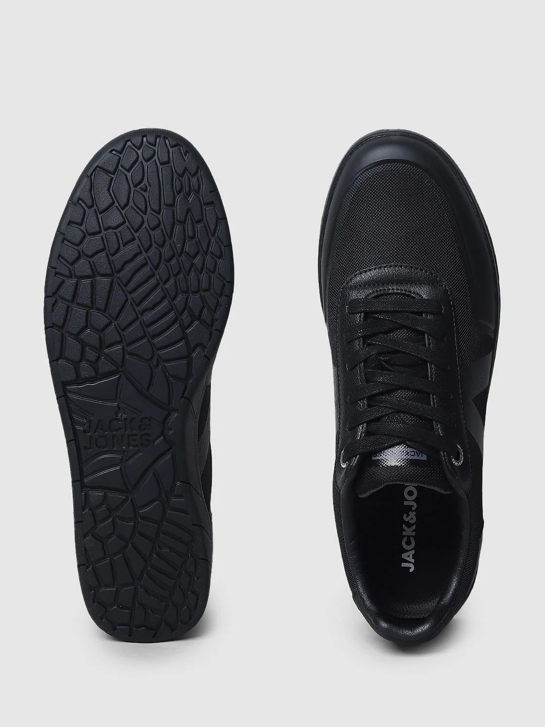 Black Mesh Sneakers - Image 5