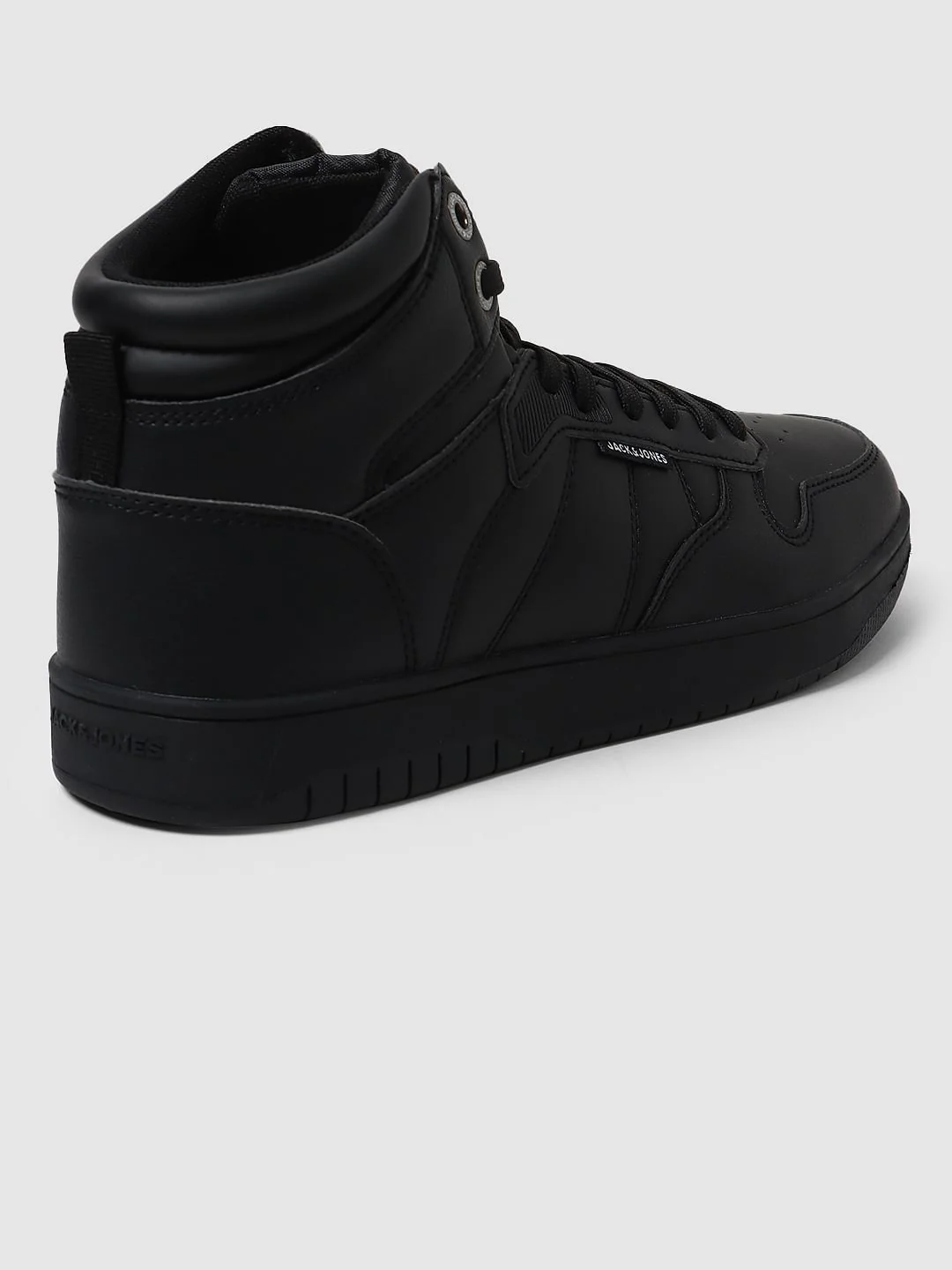 Black Hi-Top Sneakers - Image 5