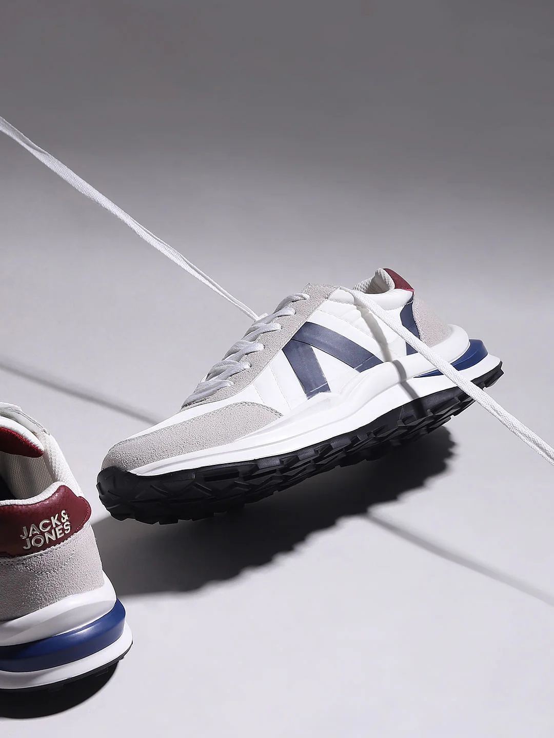 White Tape Detail Sneakers