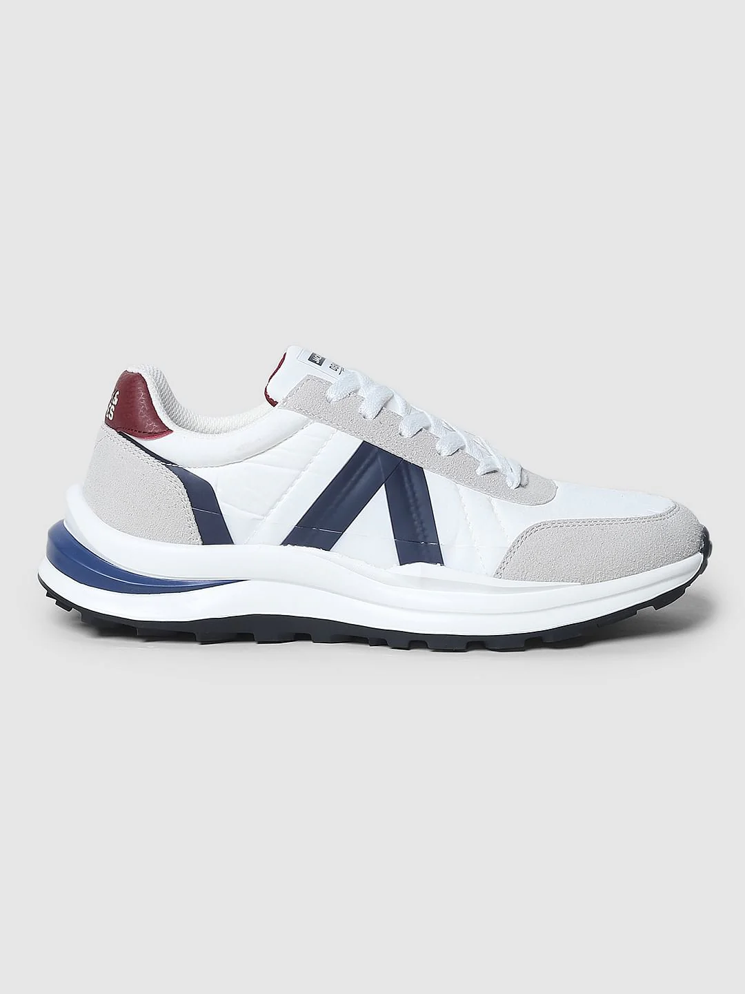 White Tape Detail Sneakers - Image 3