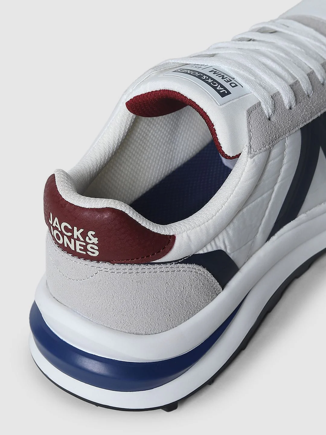White Tape Detail Sneakers - Image 8
