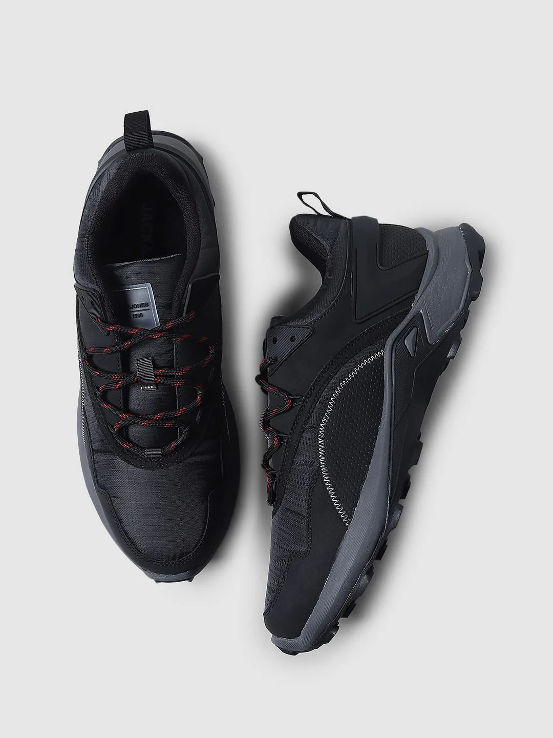 Black Colourblocked Sneakers - Image 2