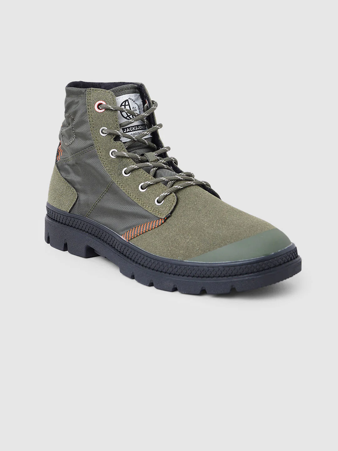 Green High-Top Boots - Image 4