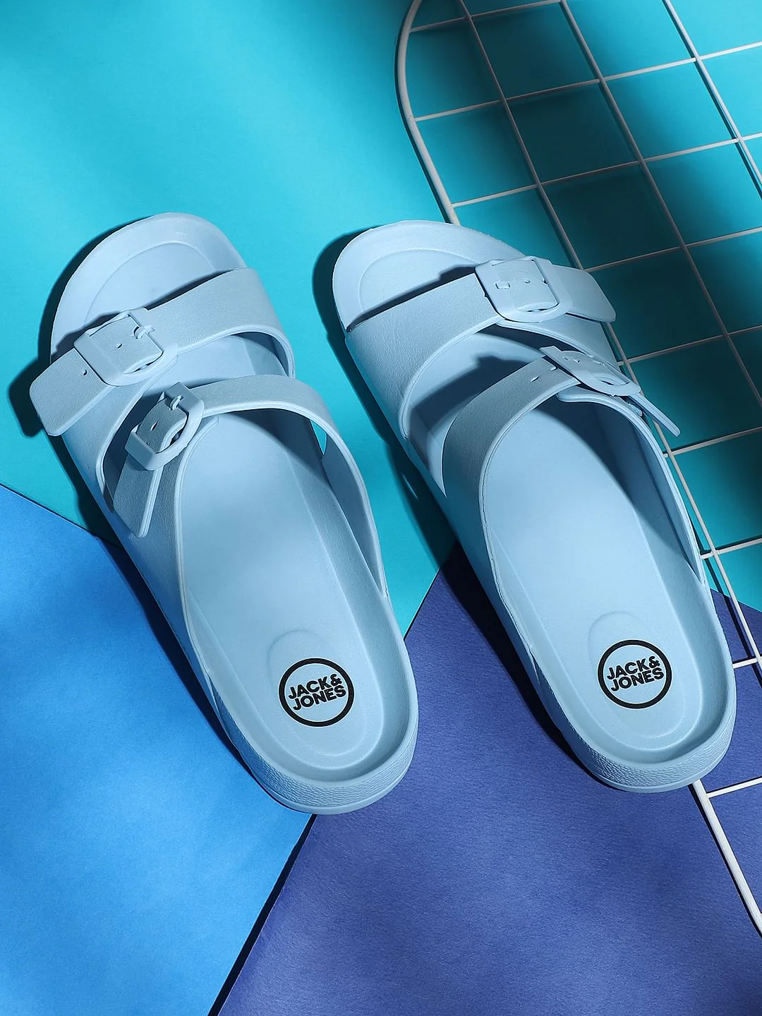 Blue Sandals