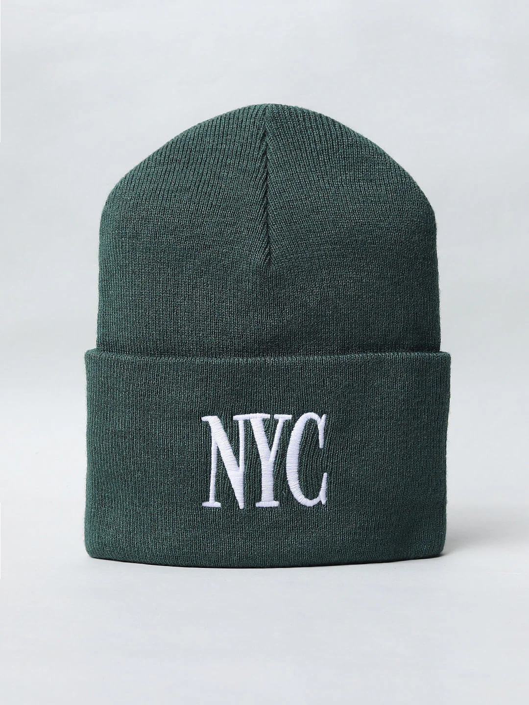 Green NYC Beanie - Image 2
