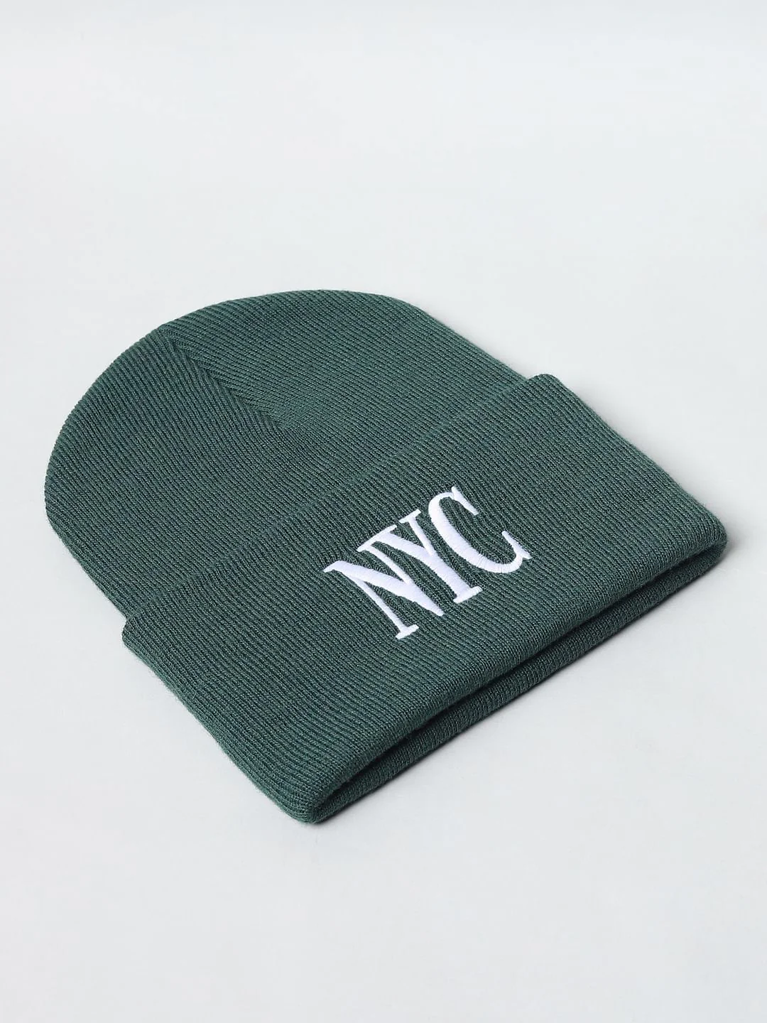 Green NYC Beanie - Image 4
