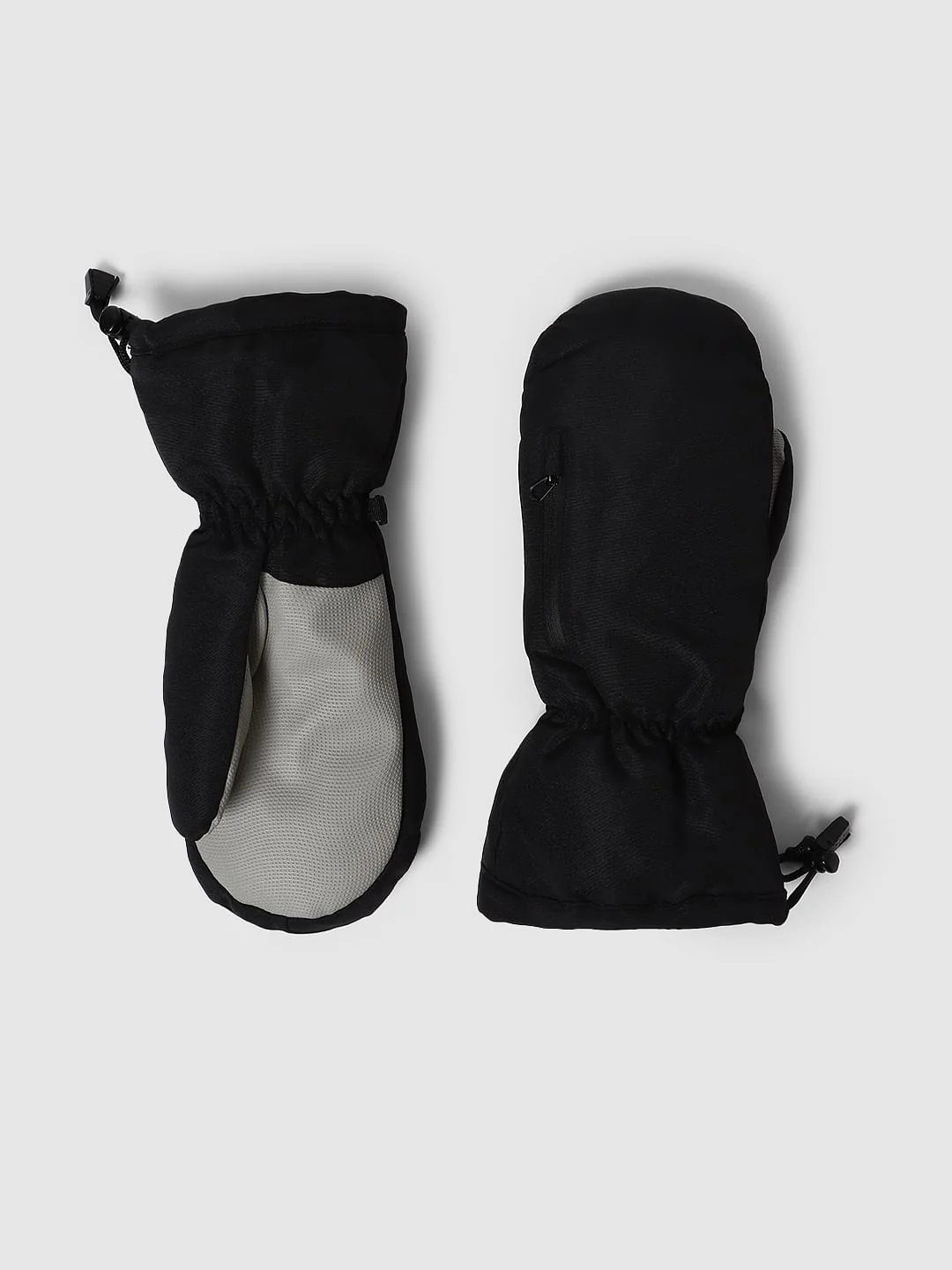 Black Ski Gloves - Image 2