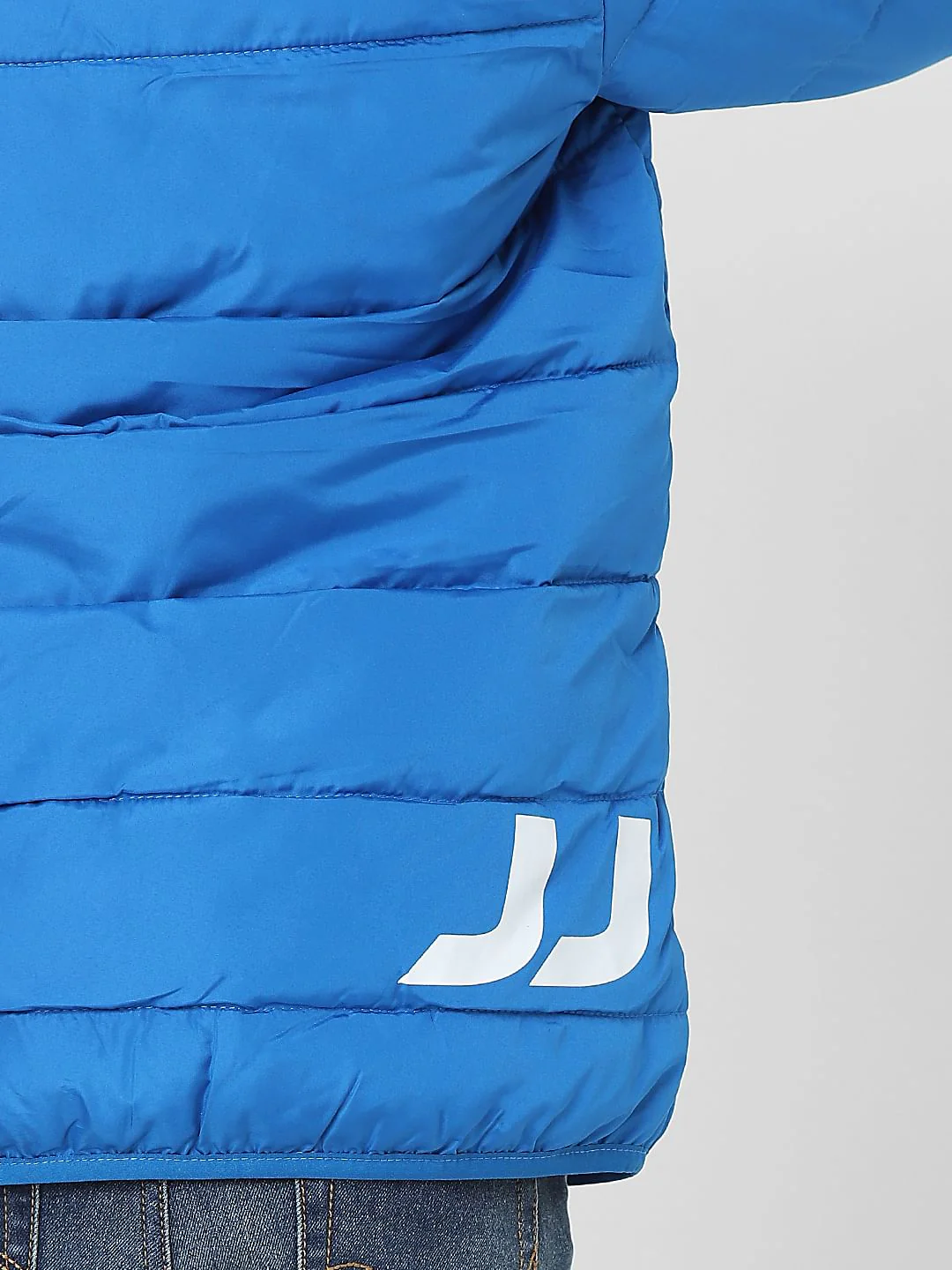 Boys Blue Puffer Jacket - Image 6