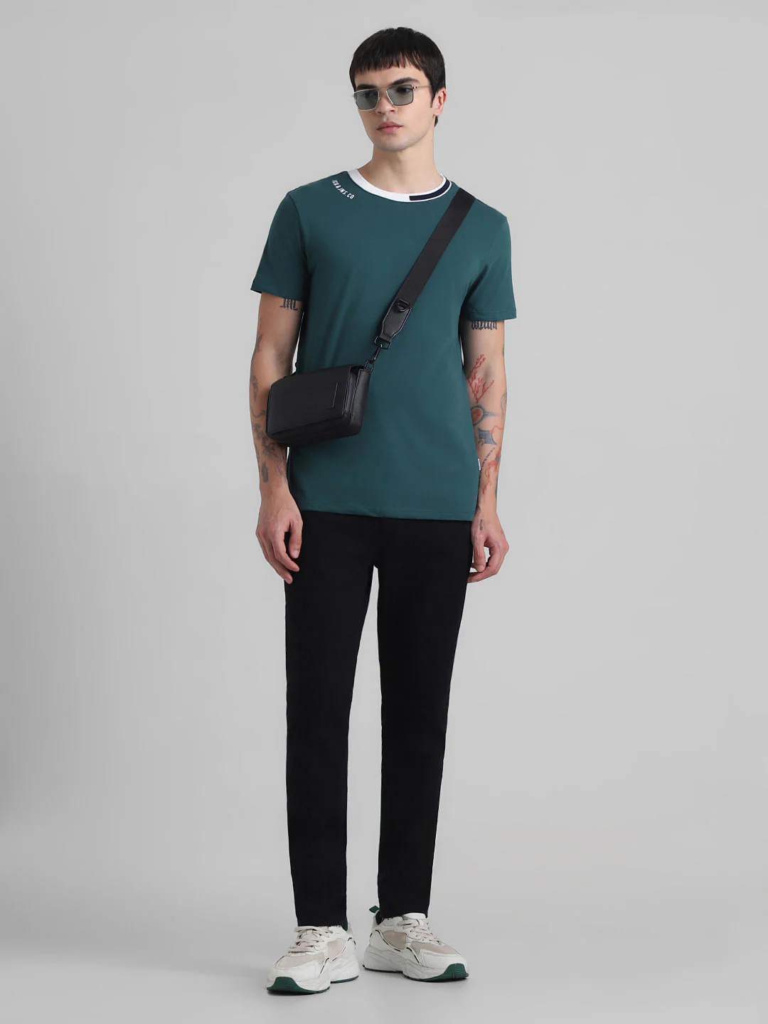 Black Low Rise Ben Skinny Fit Jeans - Image 5