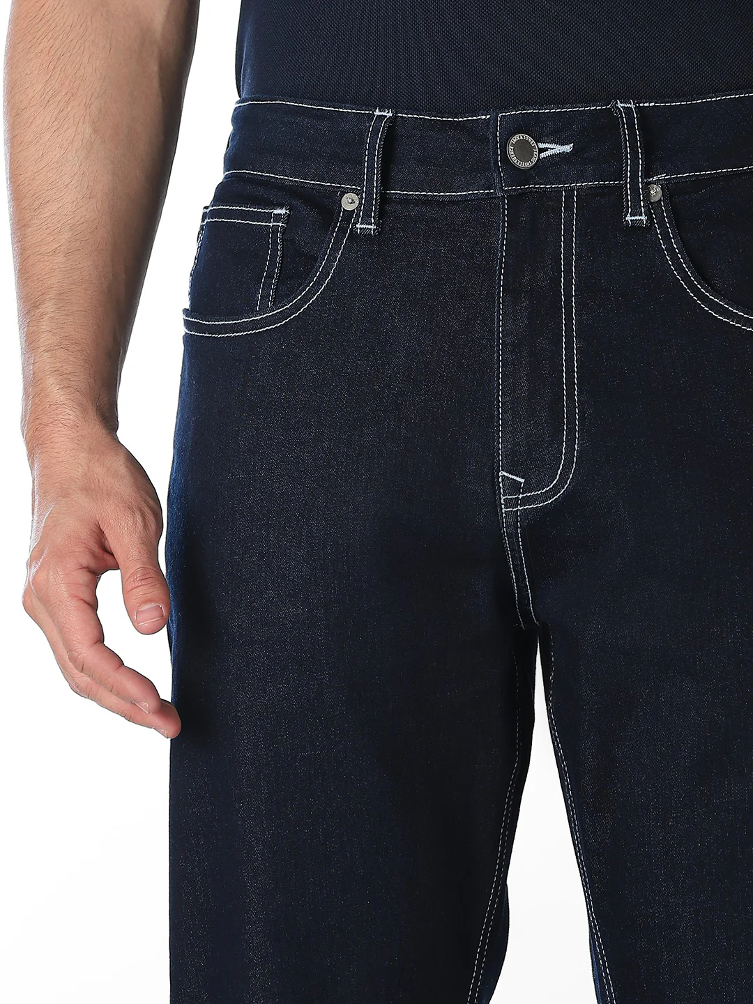 Blue High Rise Ray Bootcut Jeans - Image 4