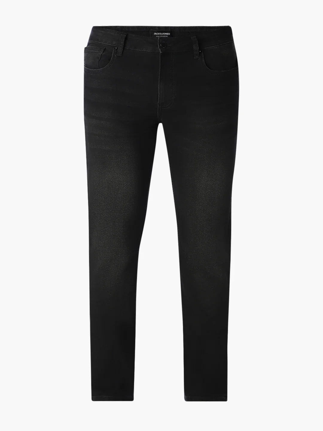 Black Mid Rise Clark Regular Fit Jeans - Image 7