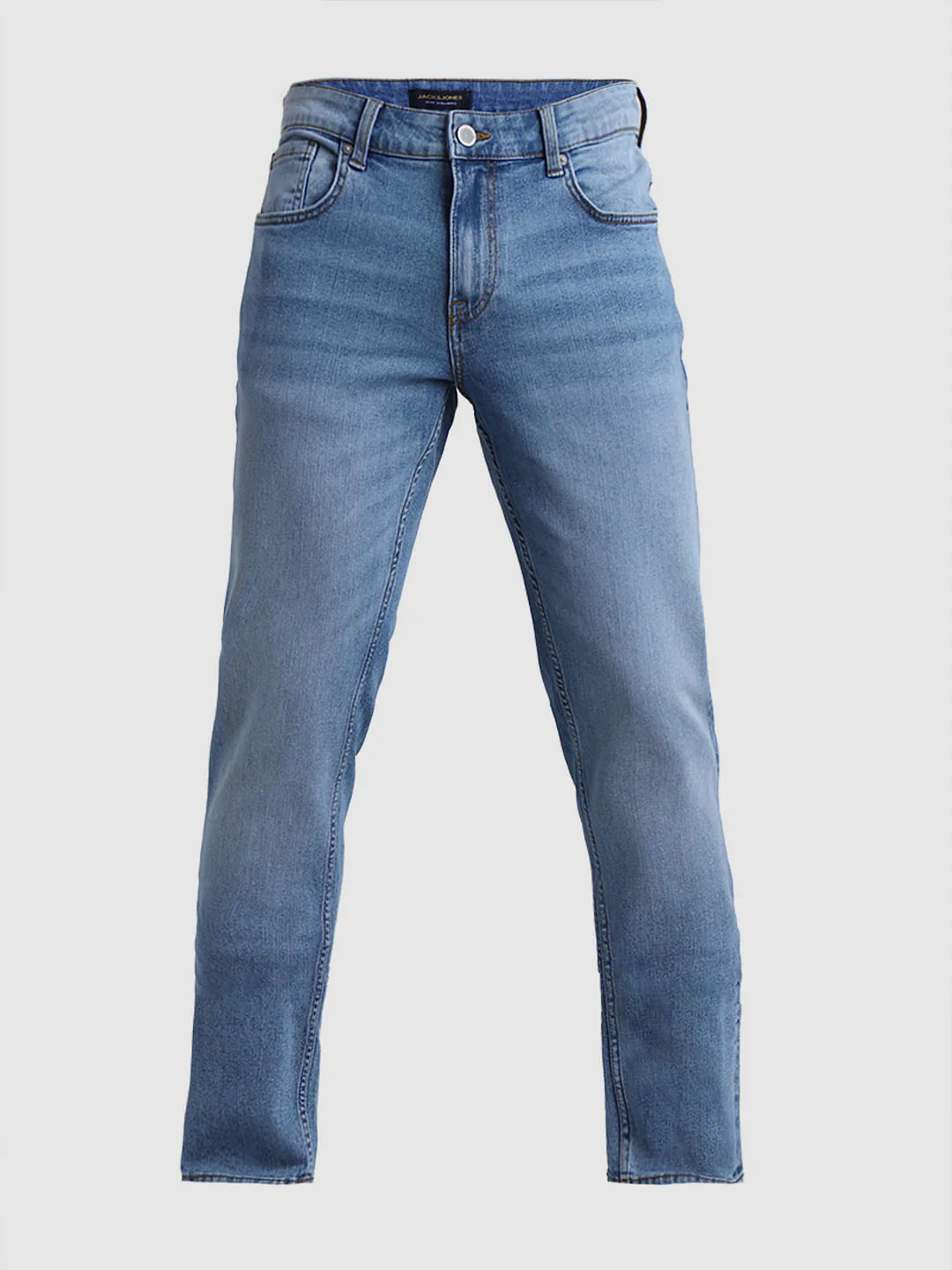 Light Blue Low Rise Ben Skinny Fit Jeans - Image 6